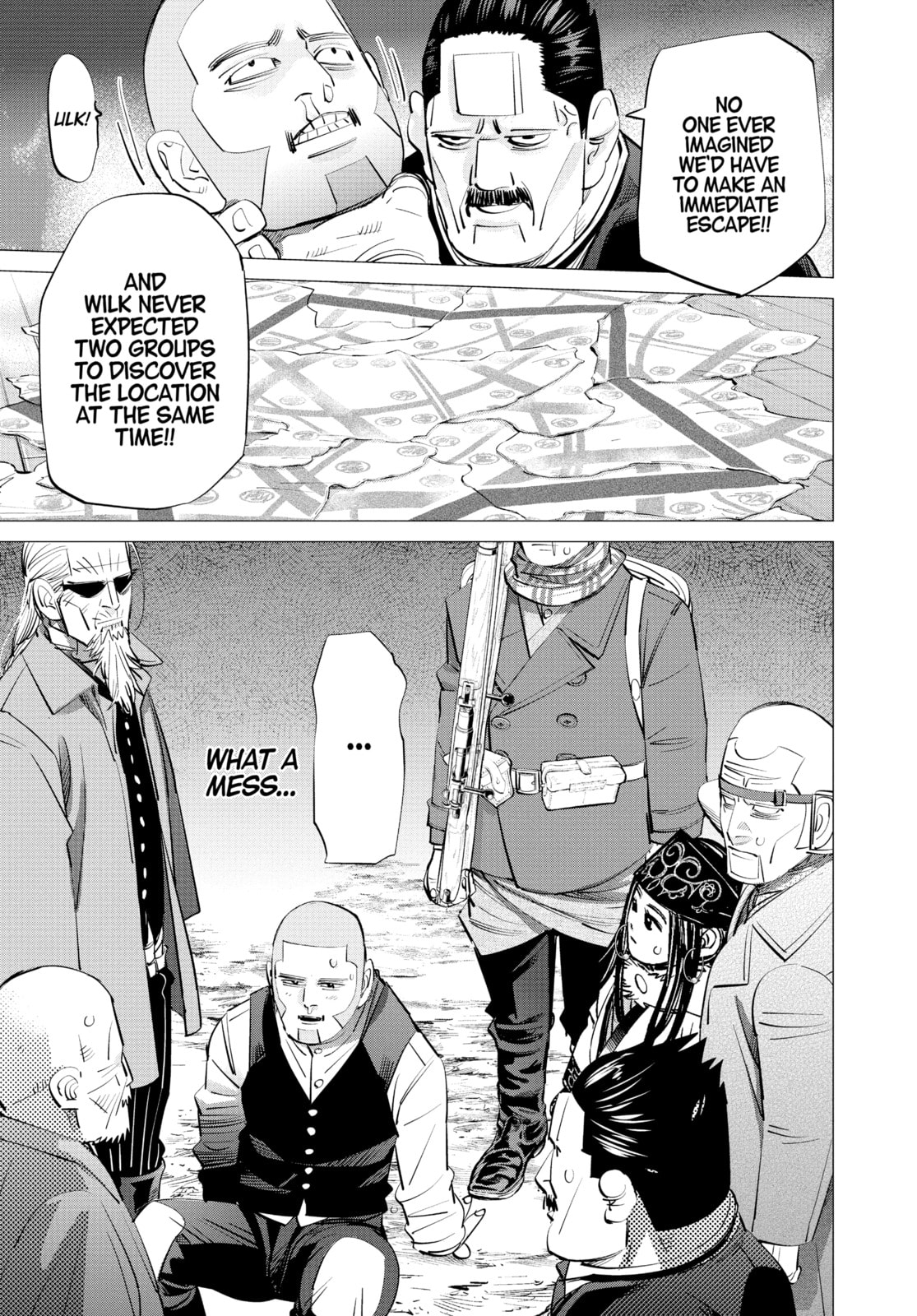 Golden Kamuy chapter 282, page 13