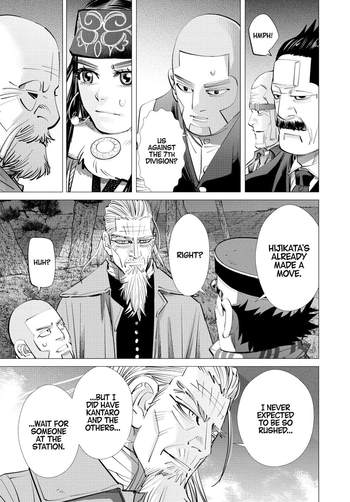 Golden Kamuy chapter 282, page 15