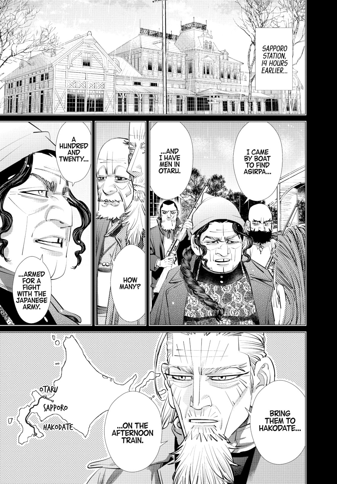 Golden Kamuy chapter 283, page 4