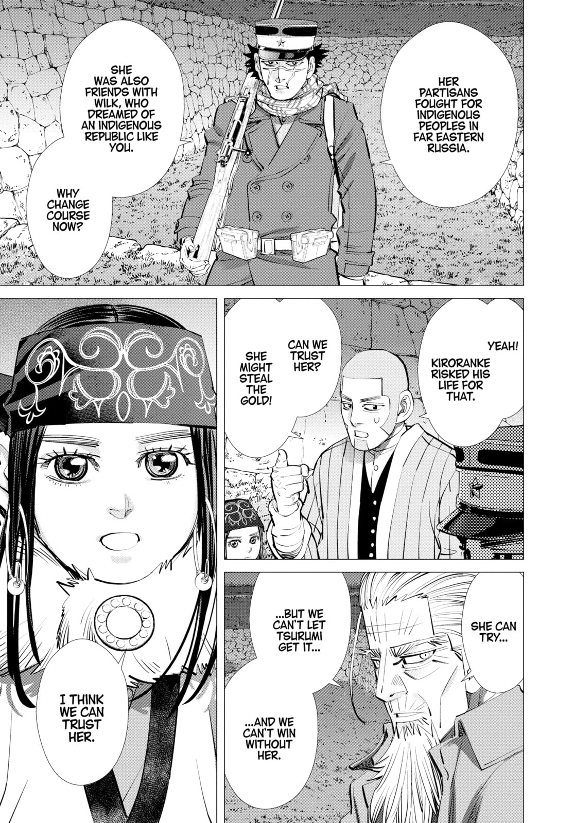 Golden Kamuy chapter 283, page 6