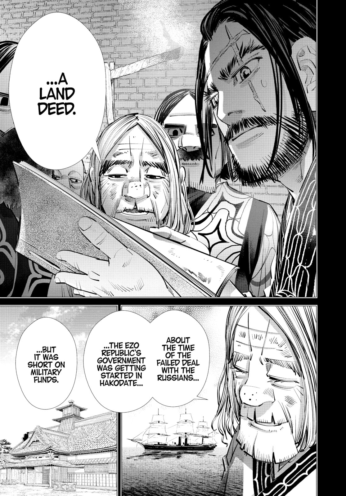 Golden Kamuy chapter 284, page 7