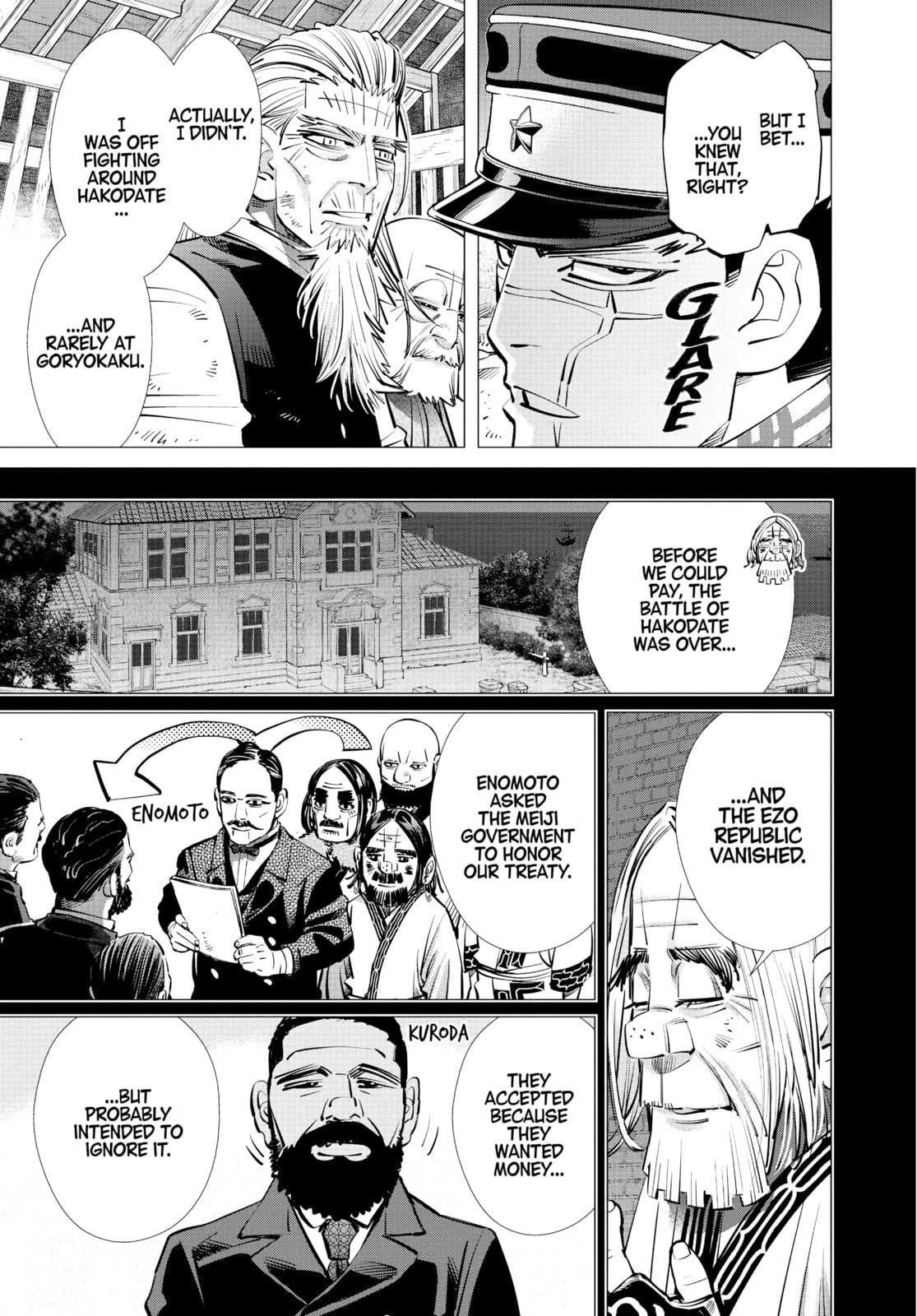 Golden Kamuy chapter 284, page 9