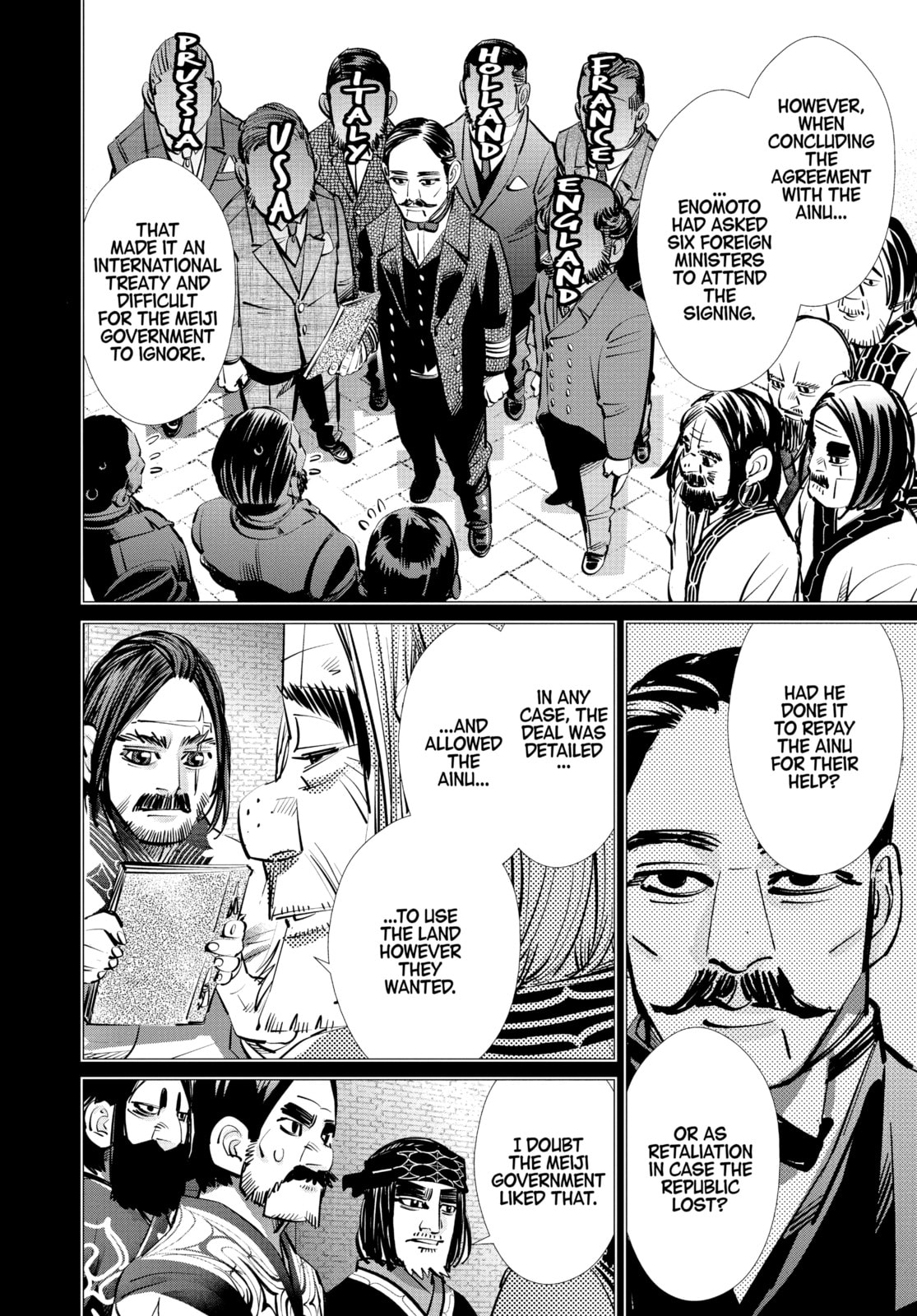 Golden Kamuy chapter 284, page 10