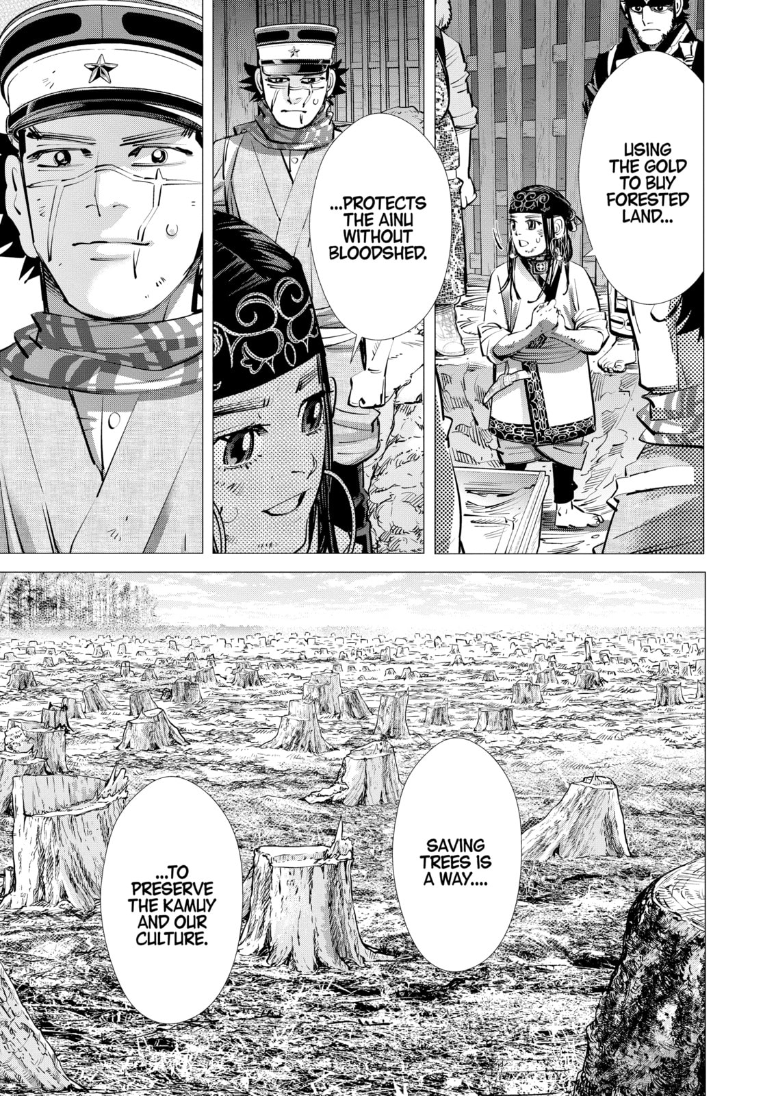 Golden Kamuy chapter 284, page 13