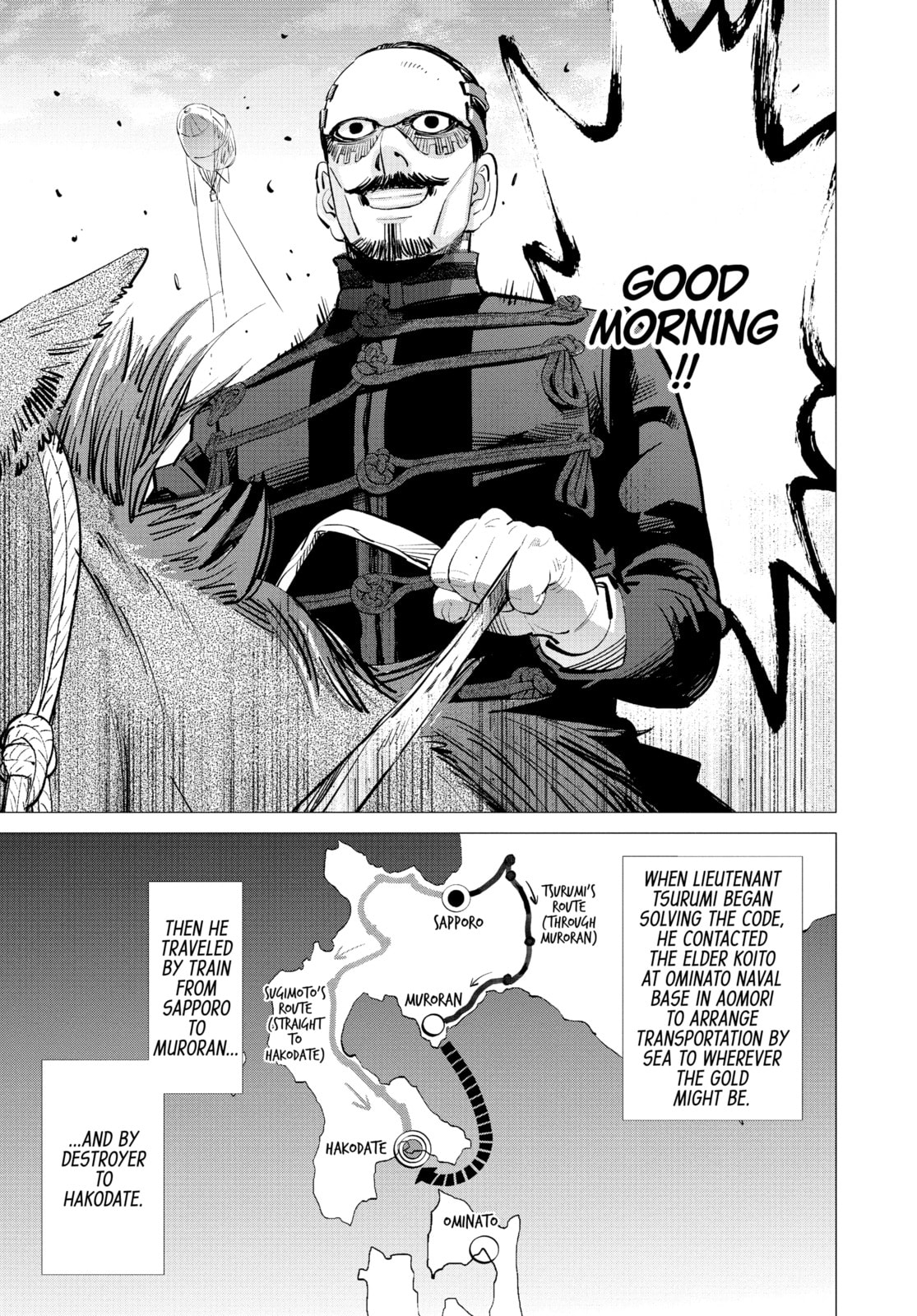 Golden Kamuy chapter 285, page 7