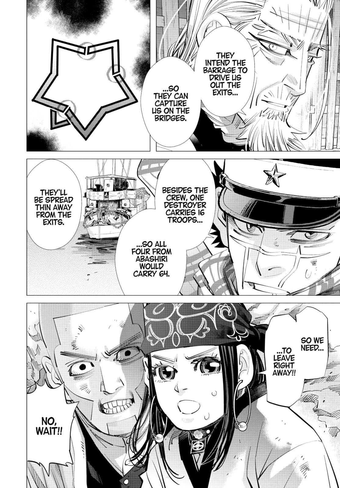 Golden Kamuy chapter 285, page 12