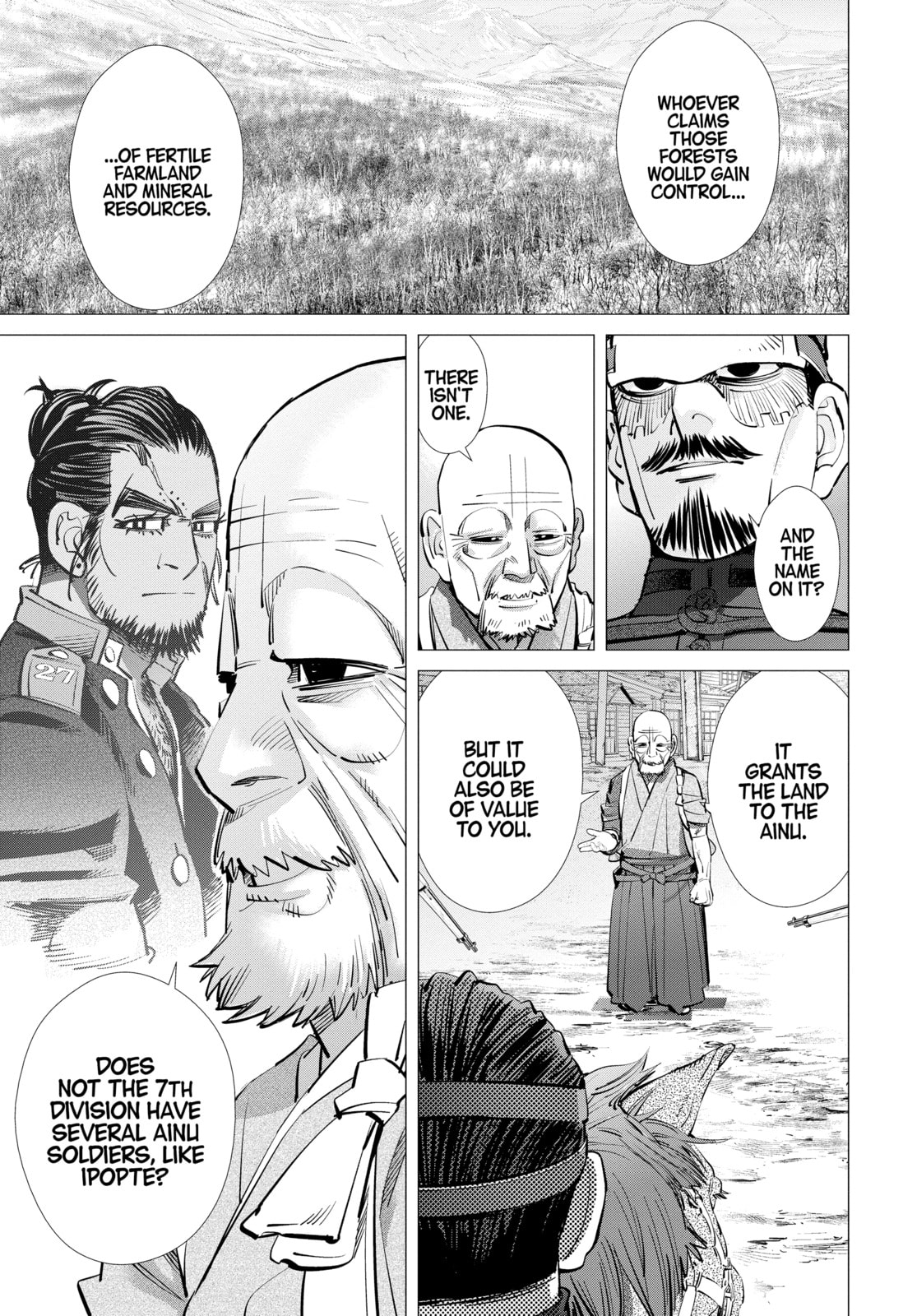 Golden Kamuy chapter 285, page 17