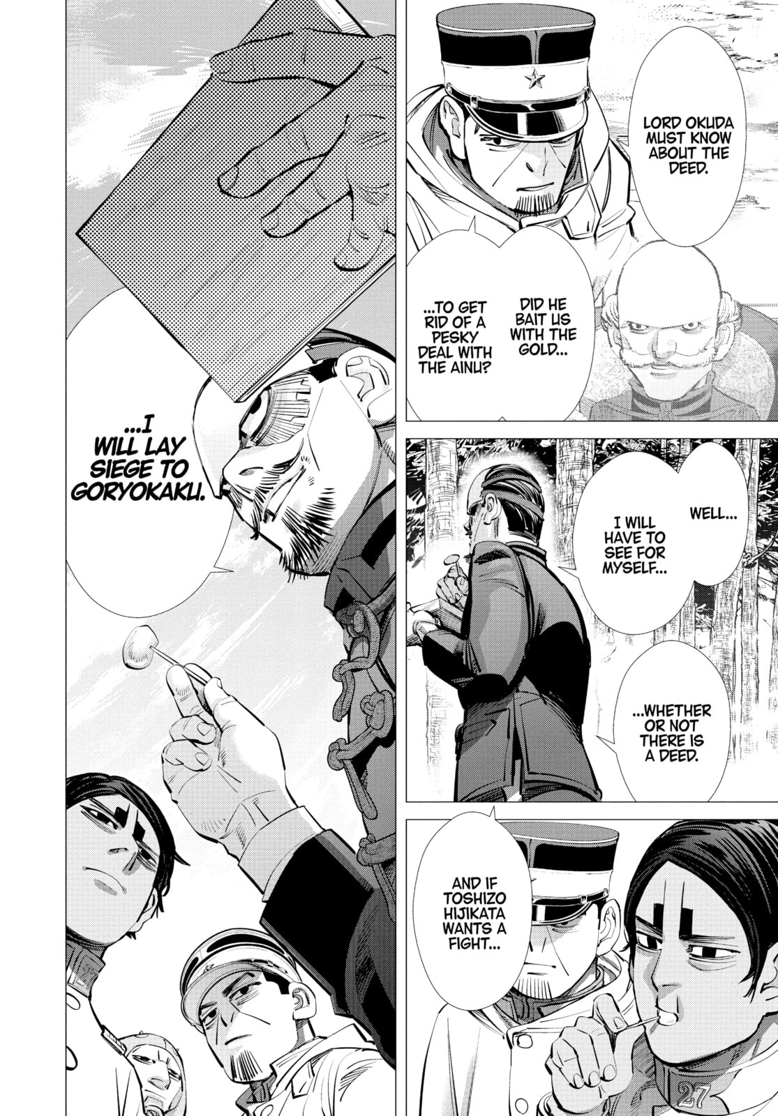 Golden Kamuy chapter 287, page 6