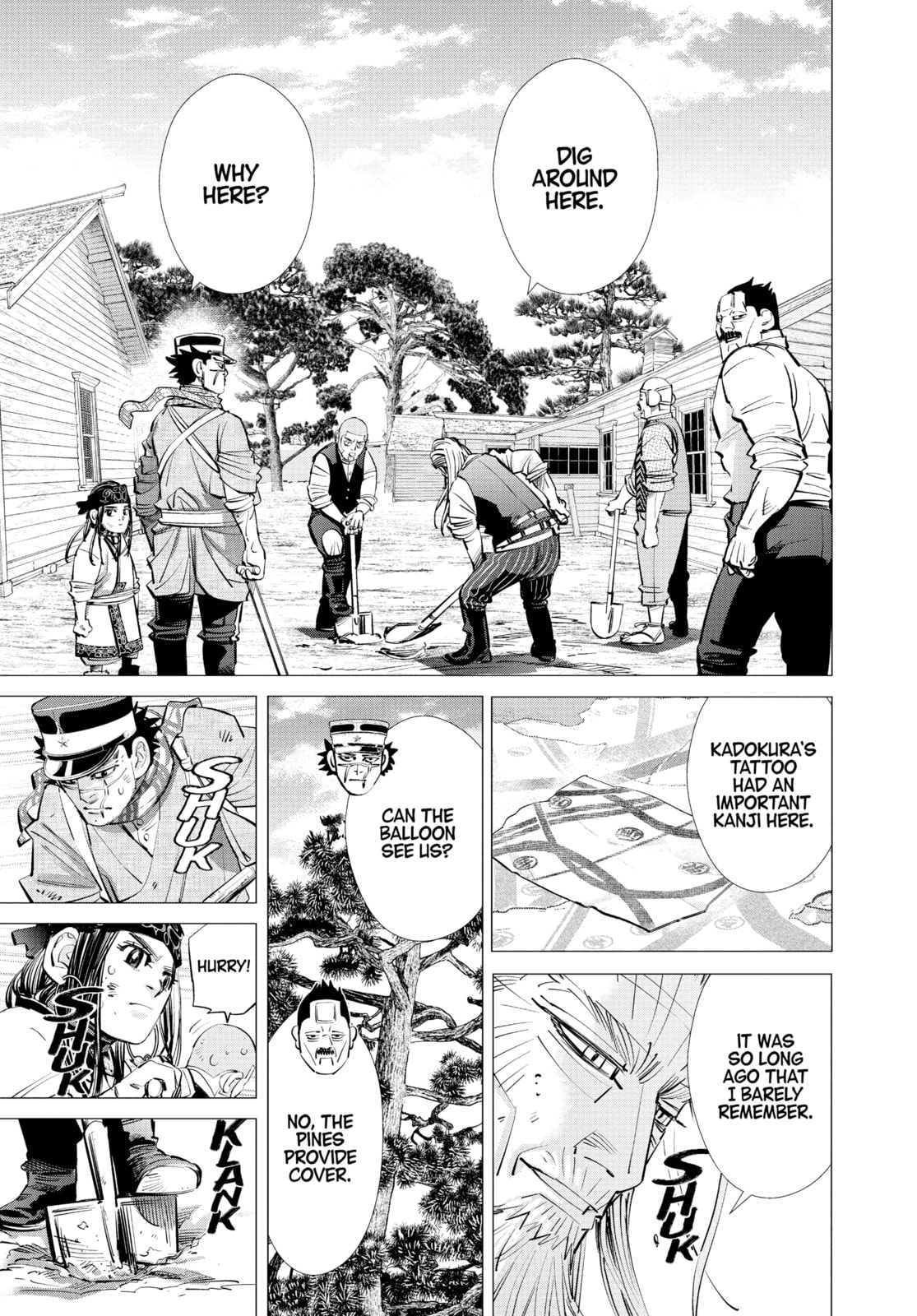 Golden Kamuy chapter 287, page 7