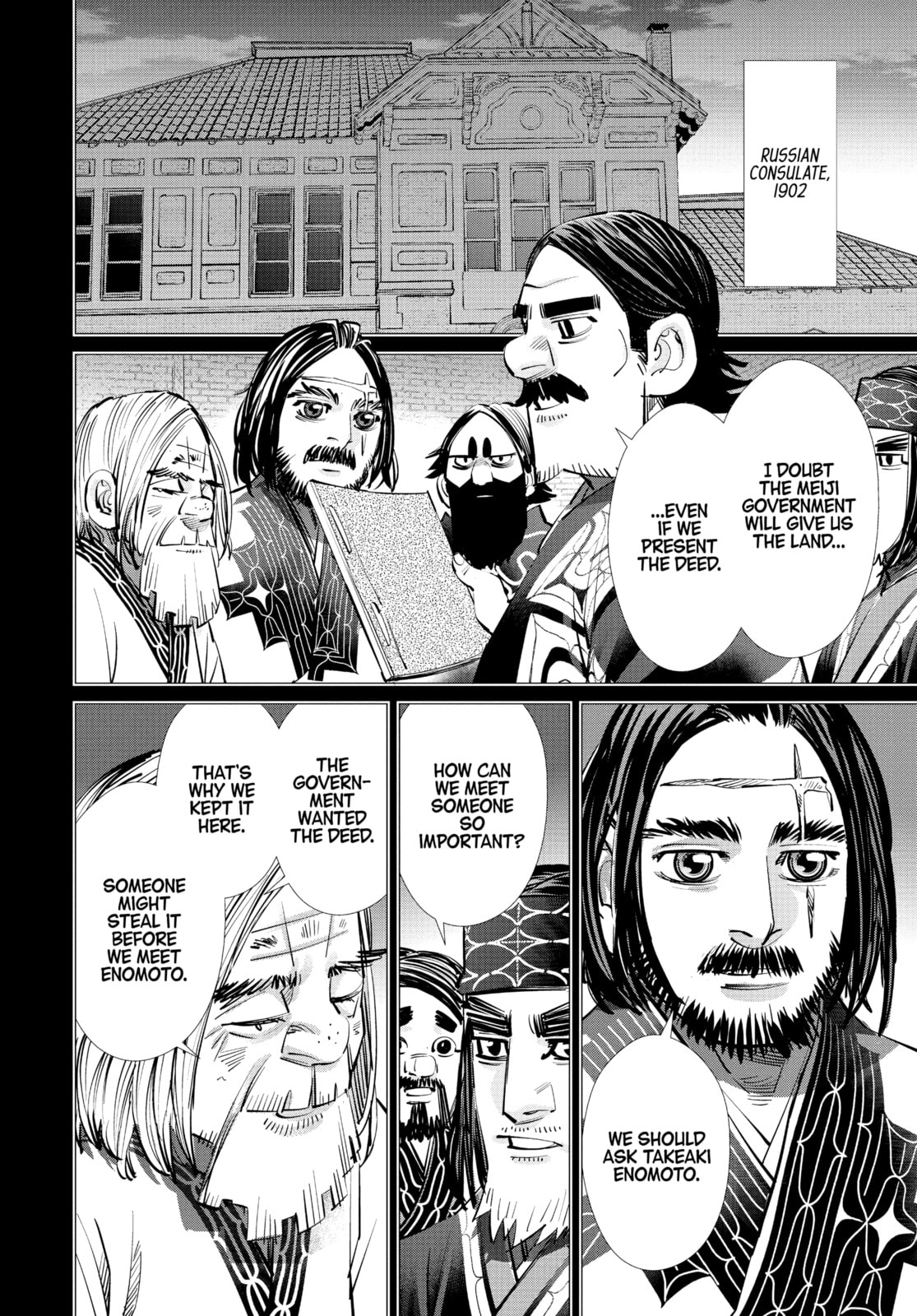 Golden Kamuy chapter 288, page 2