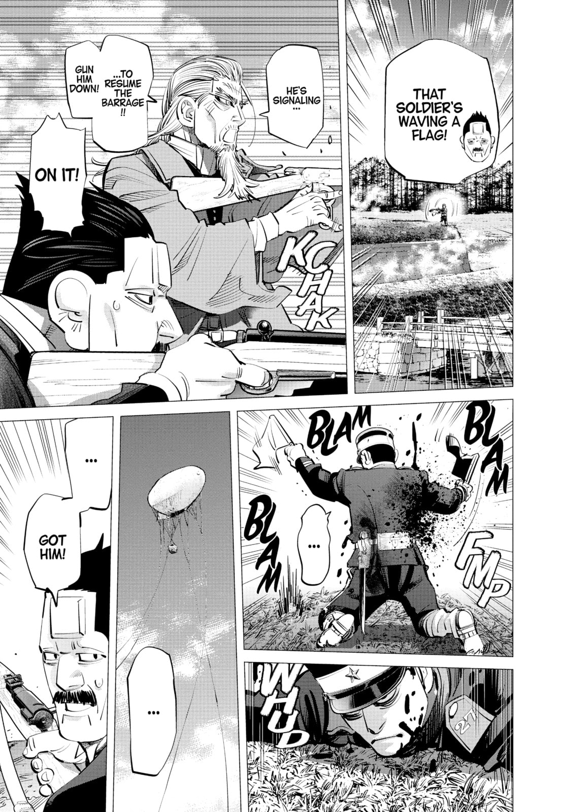Golden Kamuy chapter 290, page 9