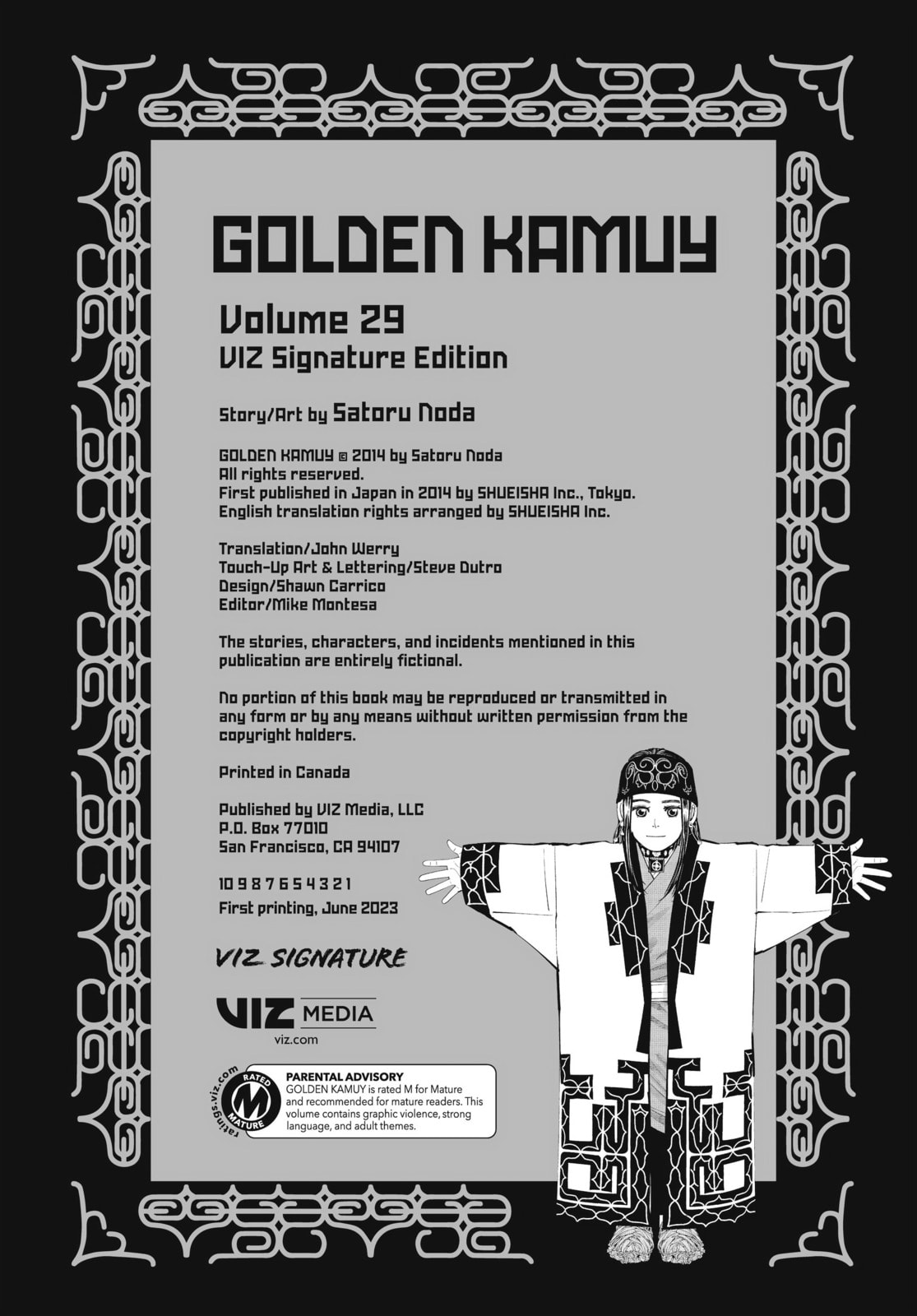 Golden Kamuy chapter 290, page 23