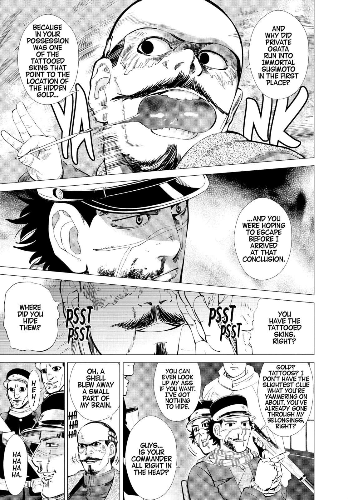 Golden Kamuy chapter 16, page 9