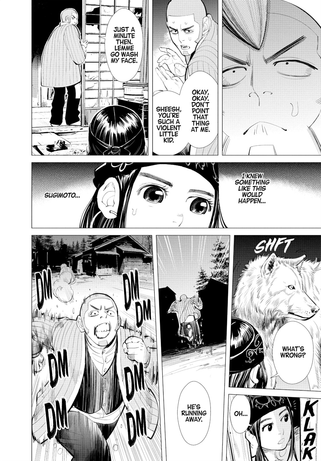 Golden Kamuy chapter 17, page 8