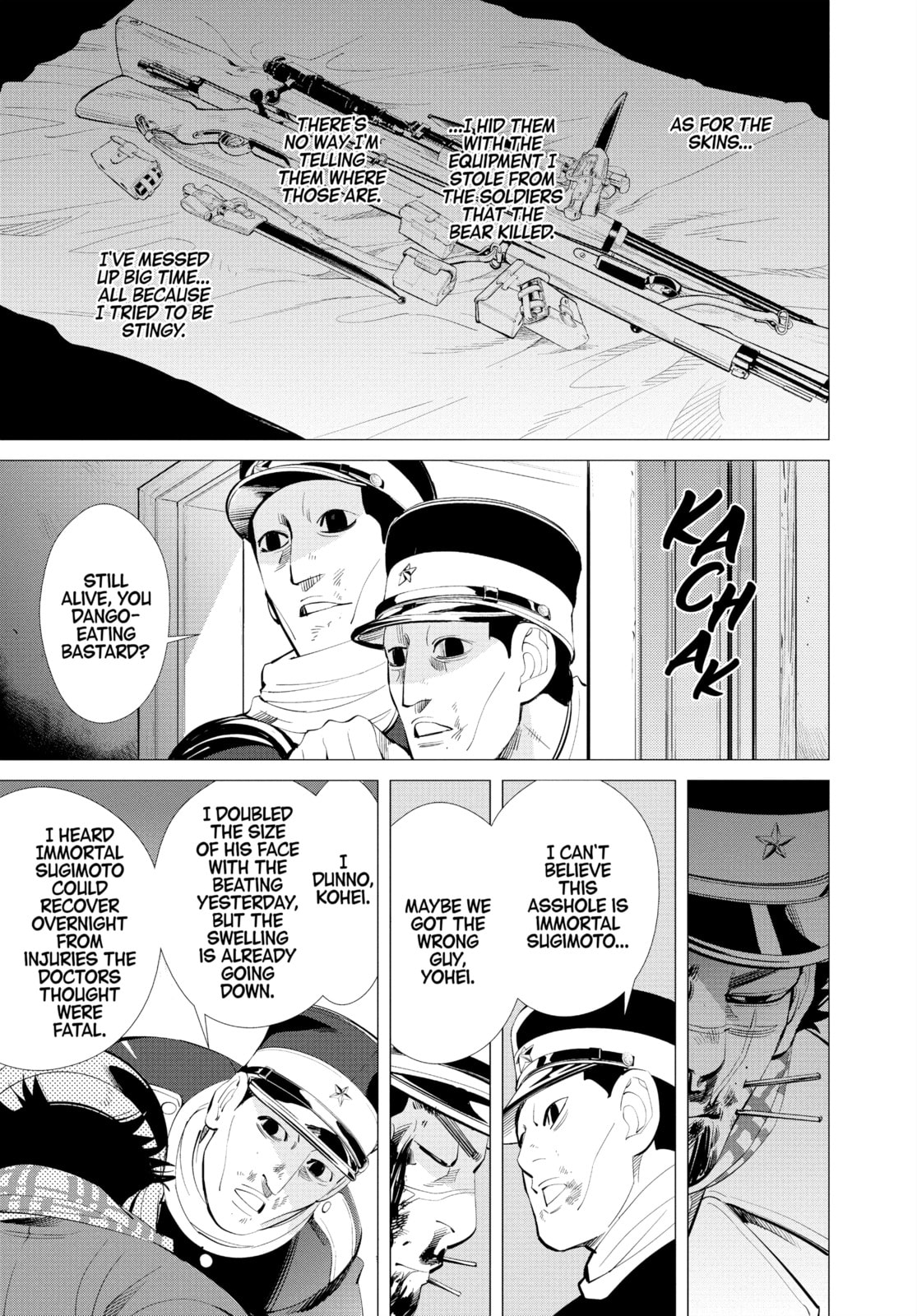 Golden Kamuy chapter 17, page 13