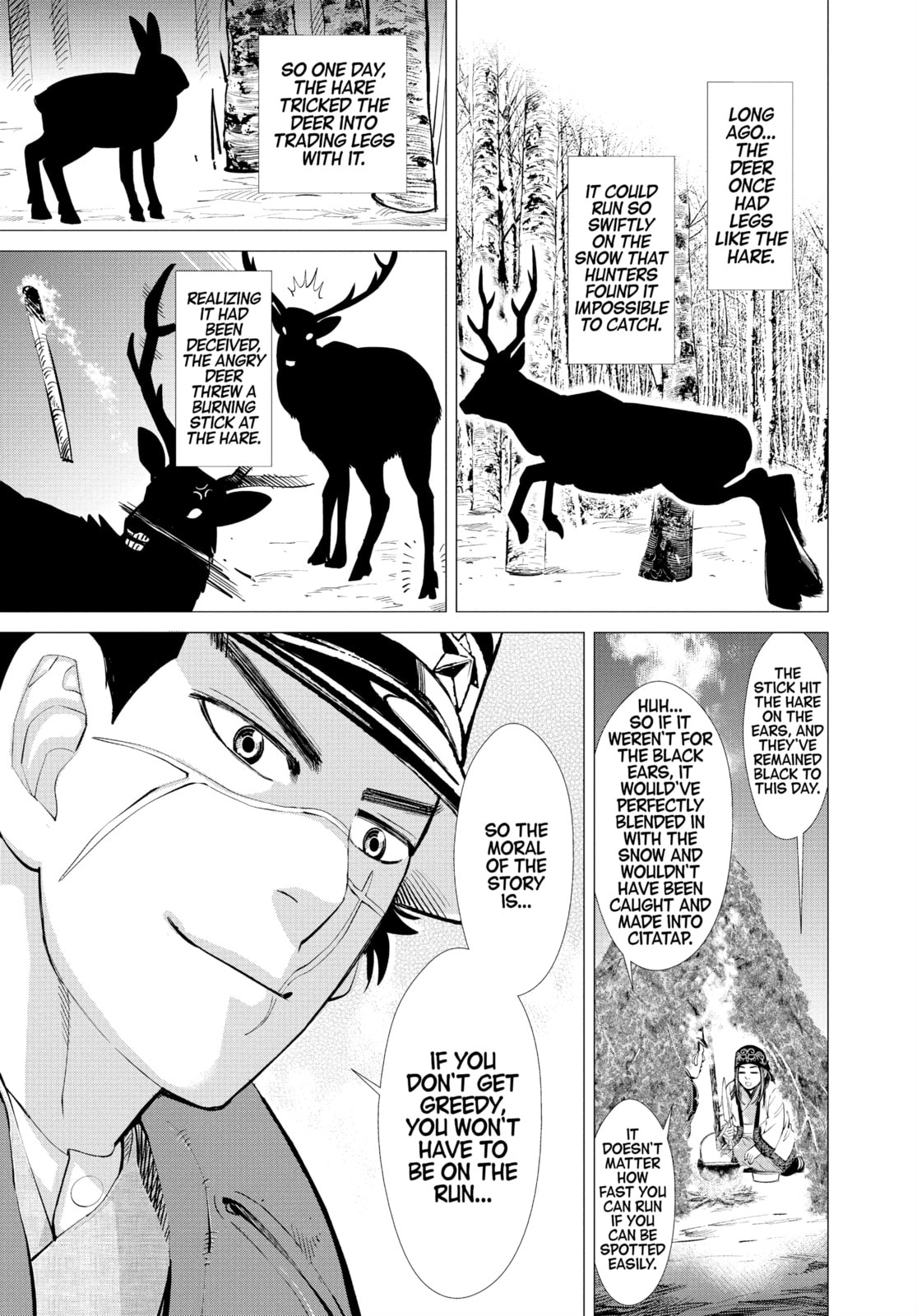 Golden Kamuy chapter 8, page 3