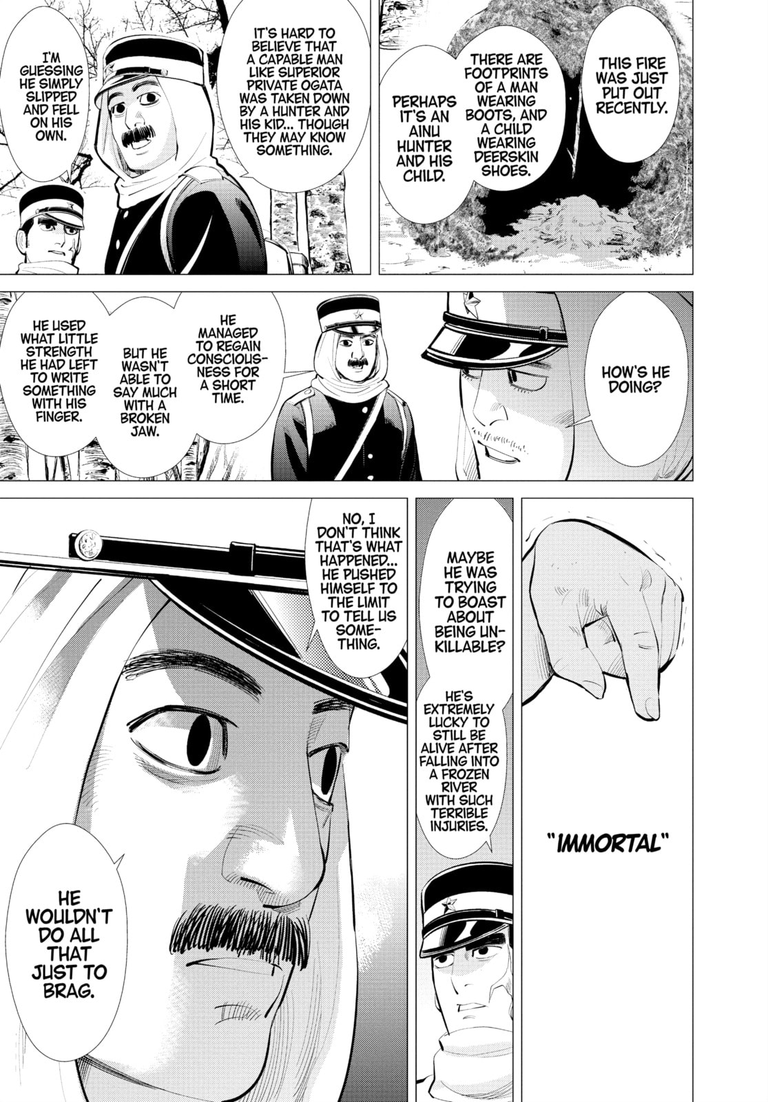 Golden Kamuy chapter 8, page 12