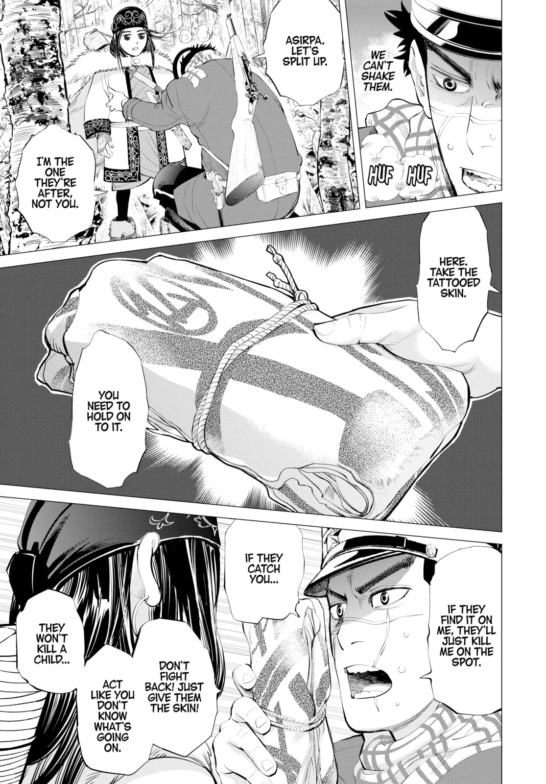 Golden Kamuy chapter 9, page 3