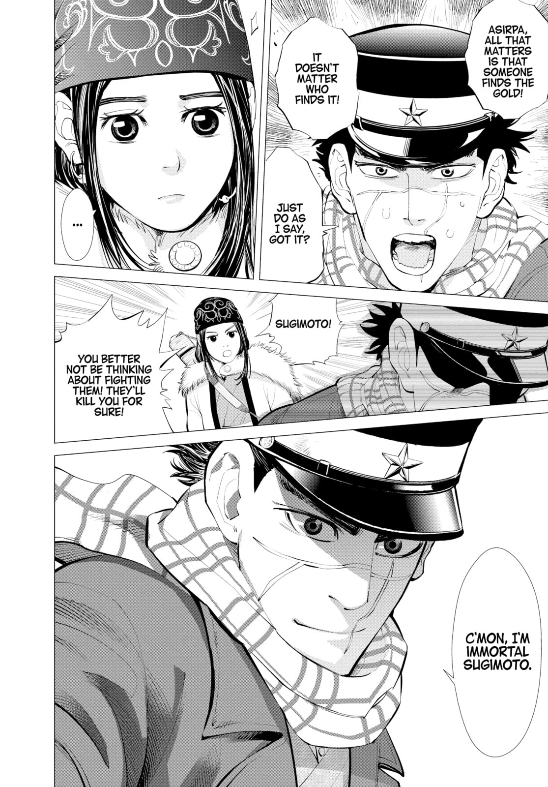 Golden Kamuy chapter 9, page 4