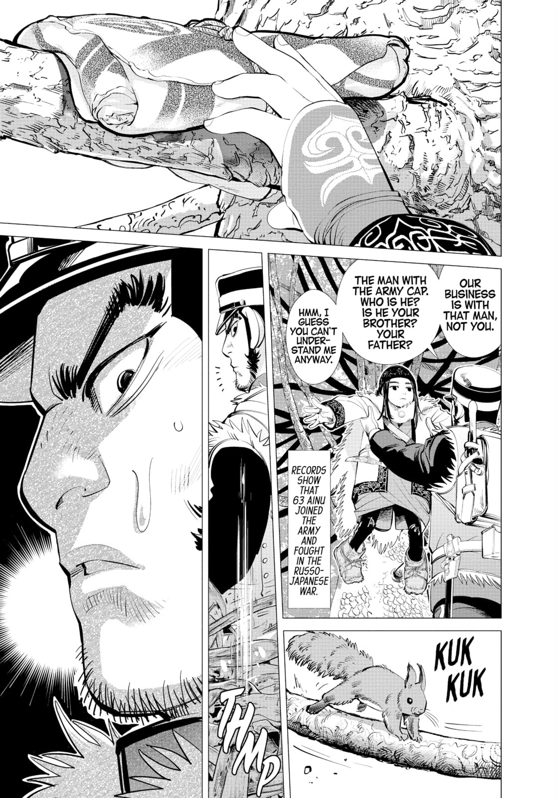 Golden Kamuy chapter 9, page 9