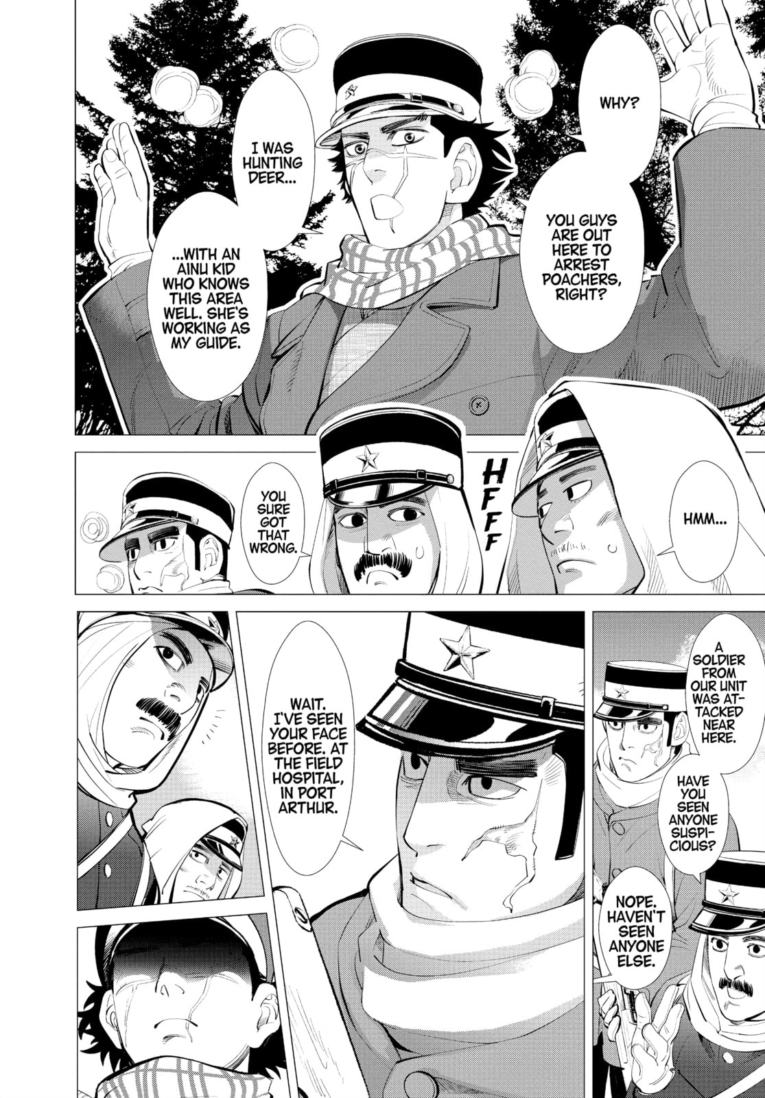 Golden Kamuy chapter 9, page 14