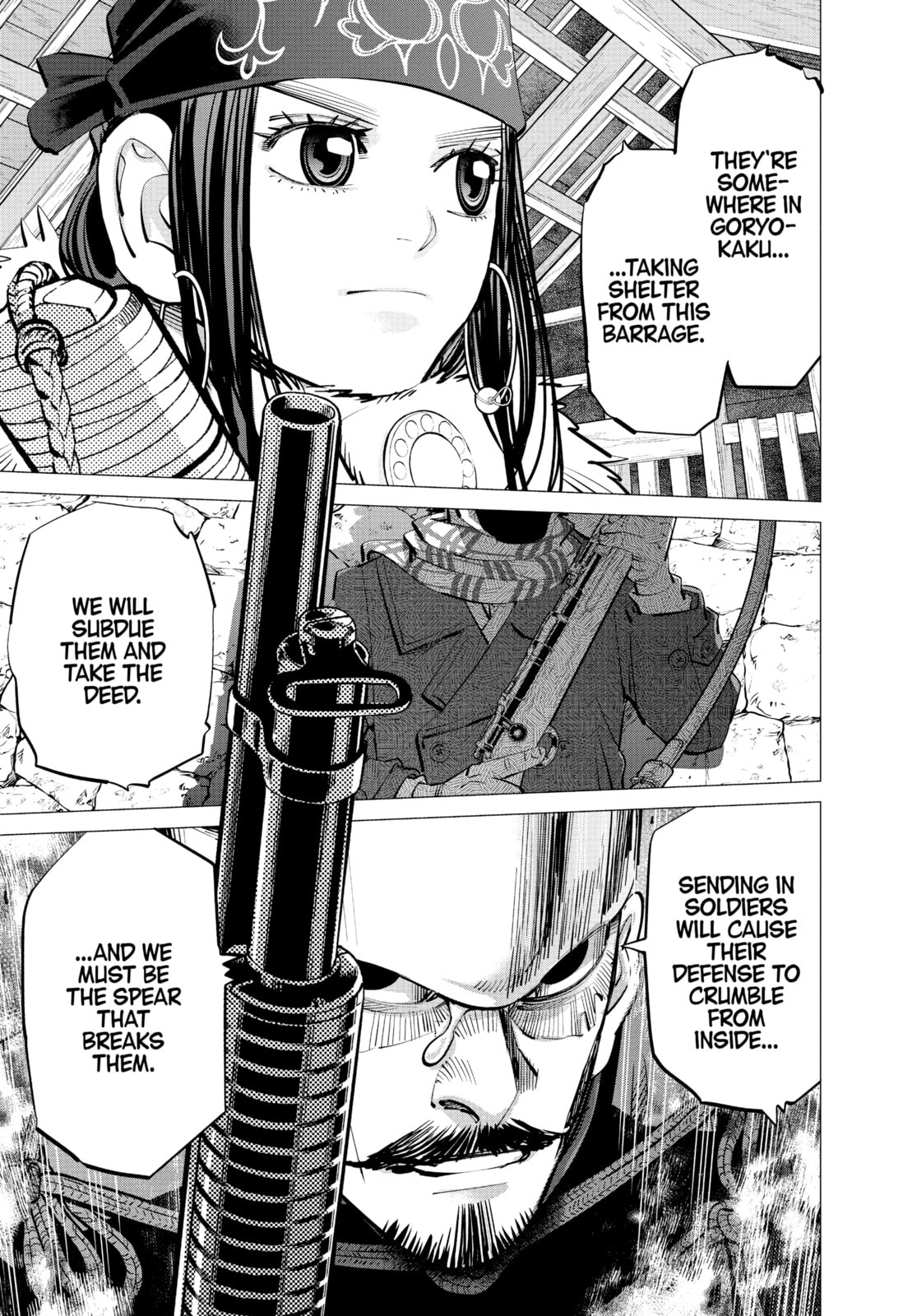 Golden Kamuy chapter 291, page 3