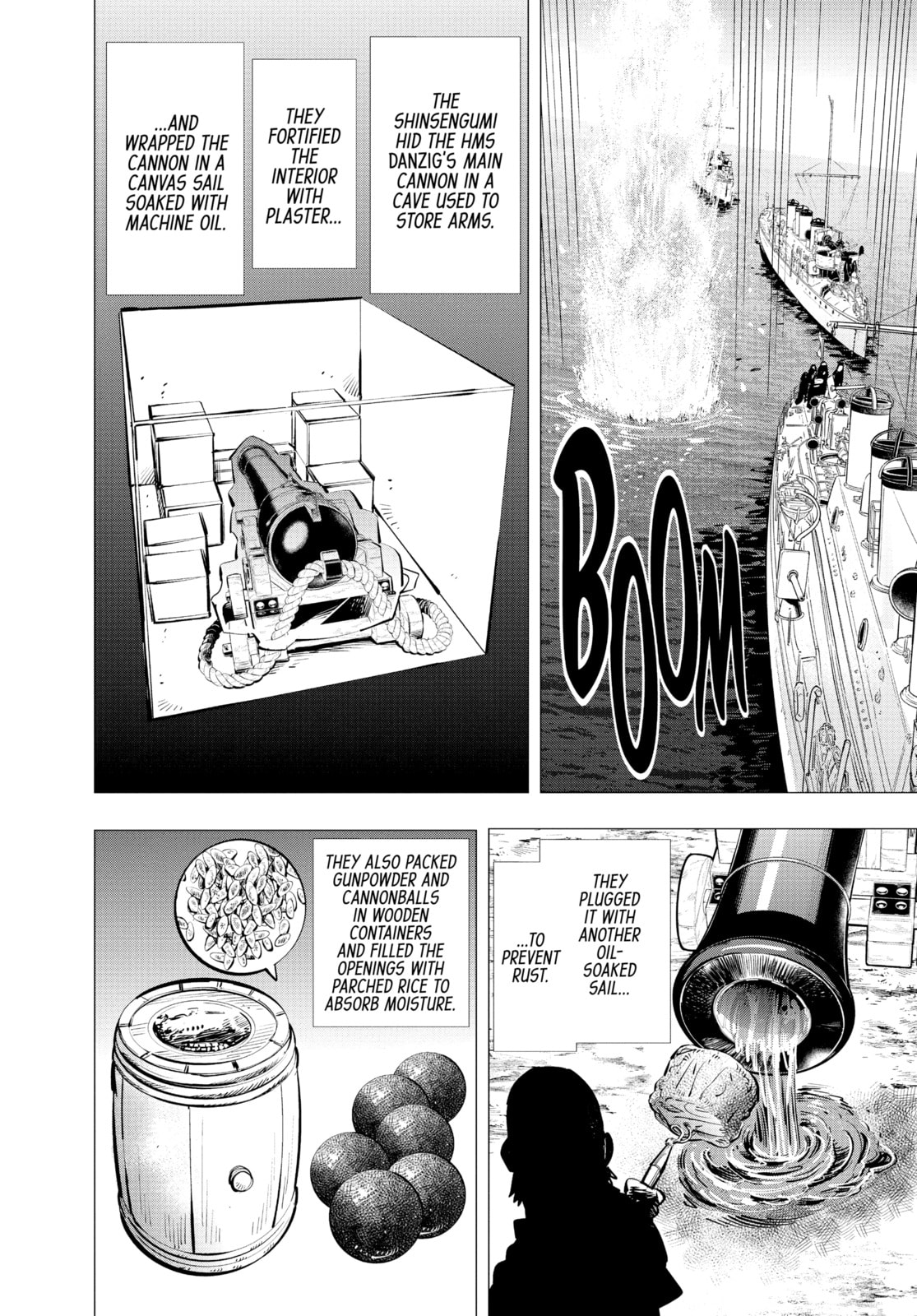 Golden Kamuy chapter 291, page 12