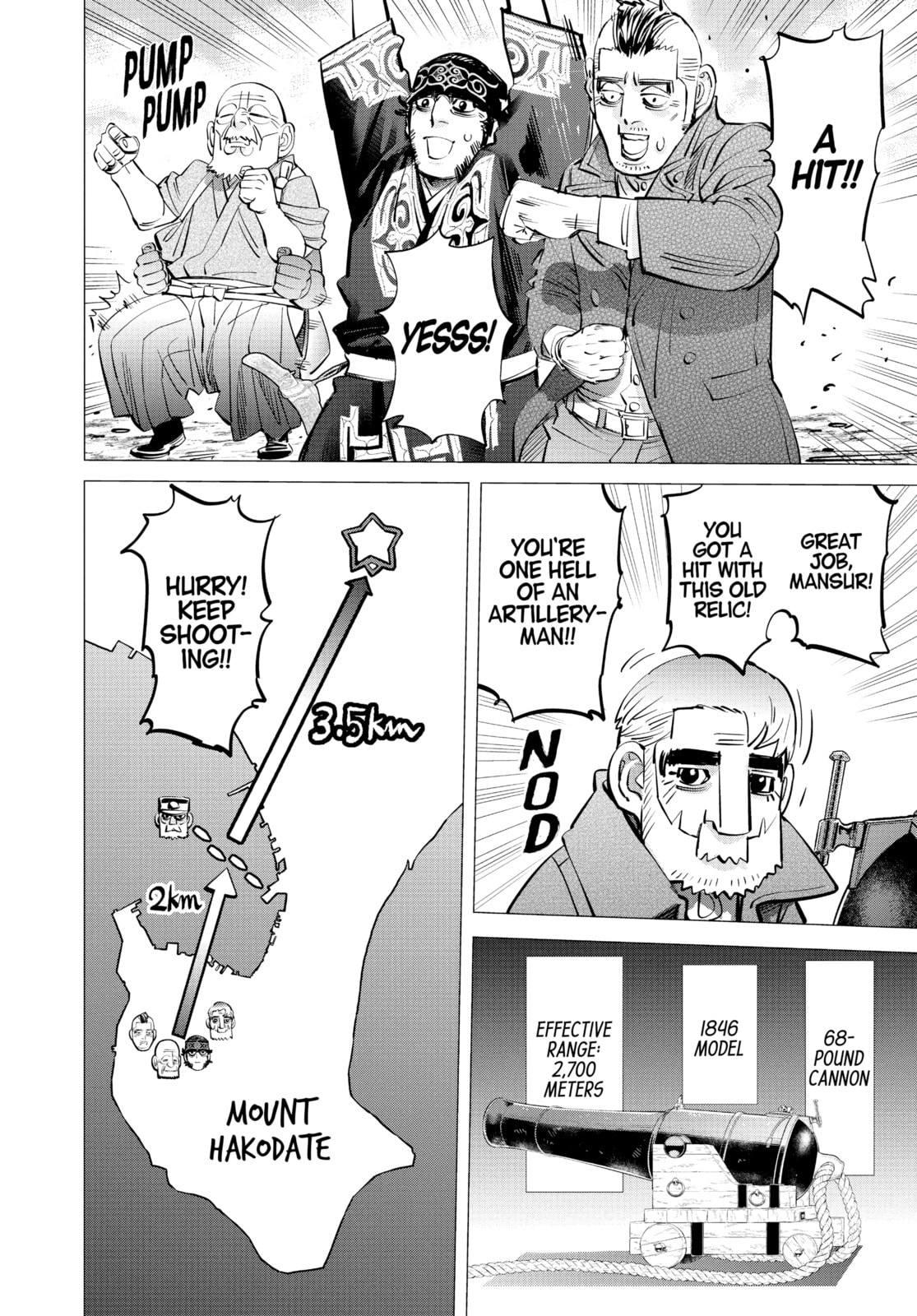 Golden Kamuy chapter 291, page 16