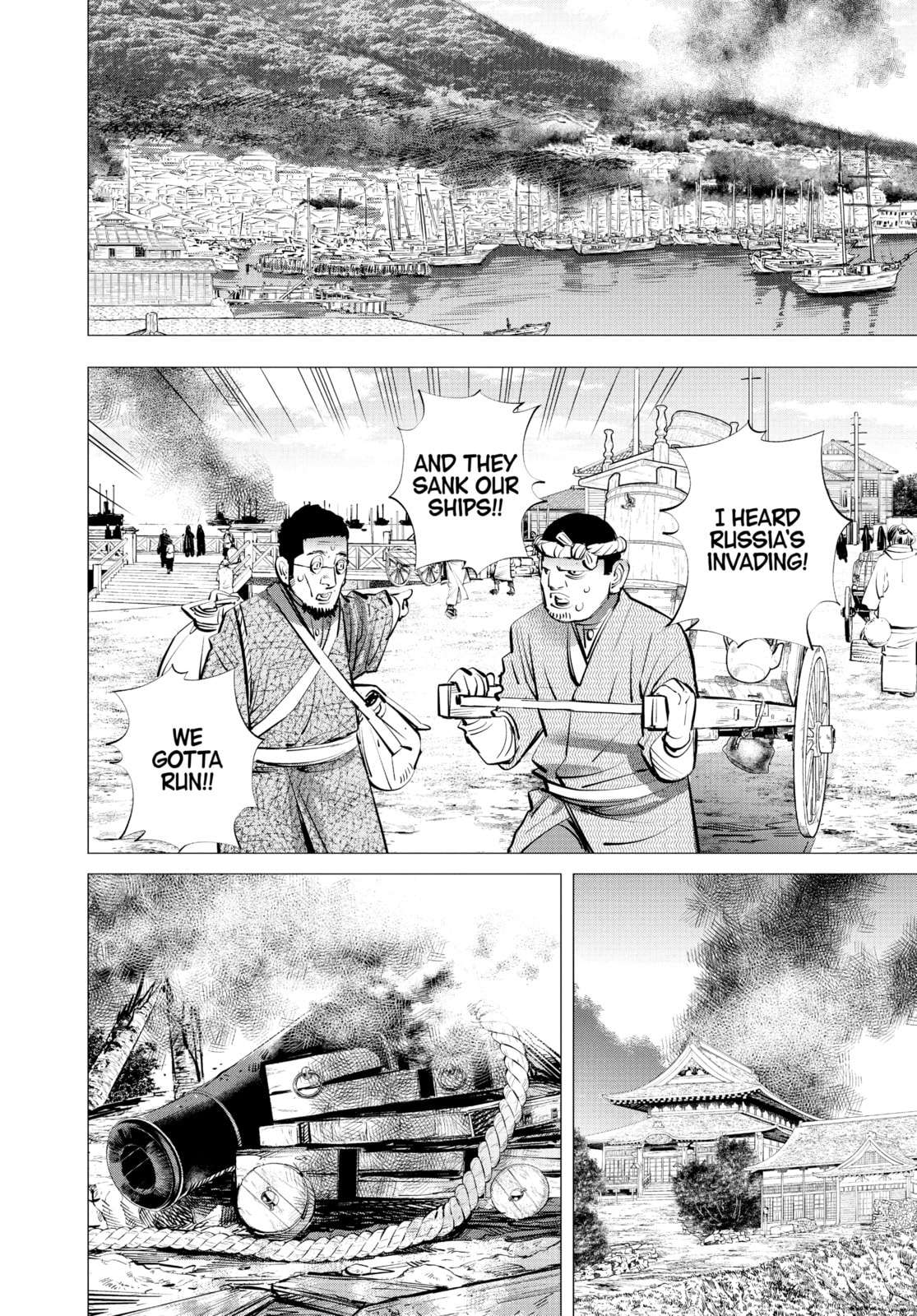 Golden Kamuy chapter 293, page 10