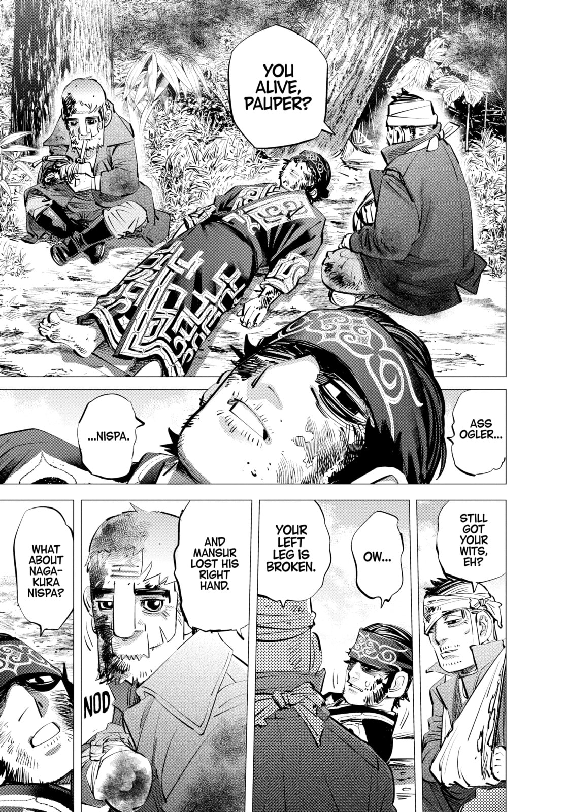 Golden Kamuy chapter 293, page 11