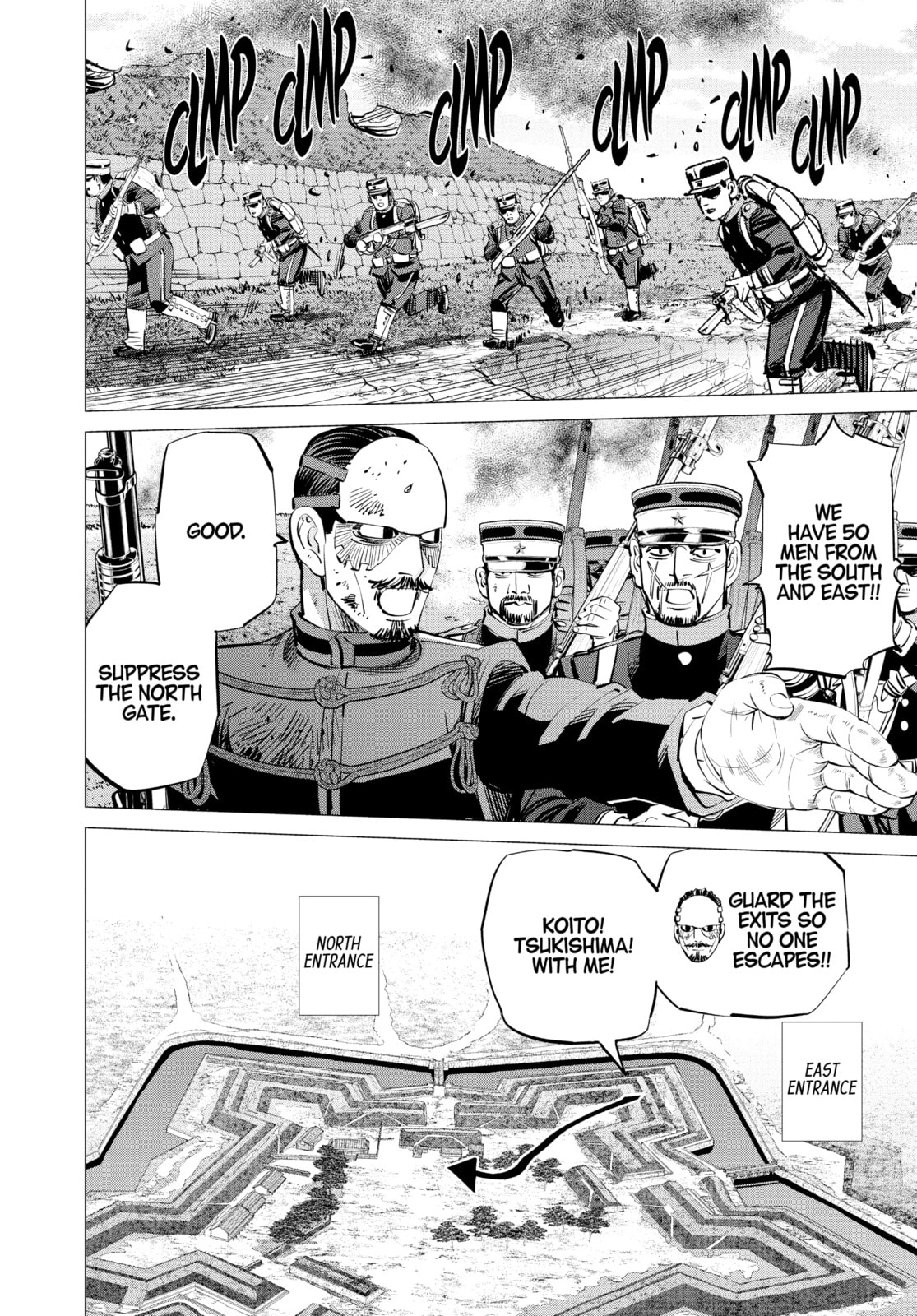 Golden Kamuy chapter 294, page 10