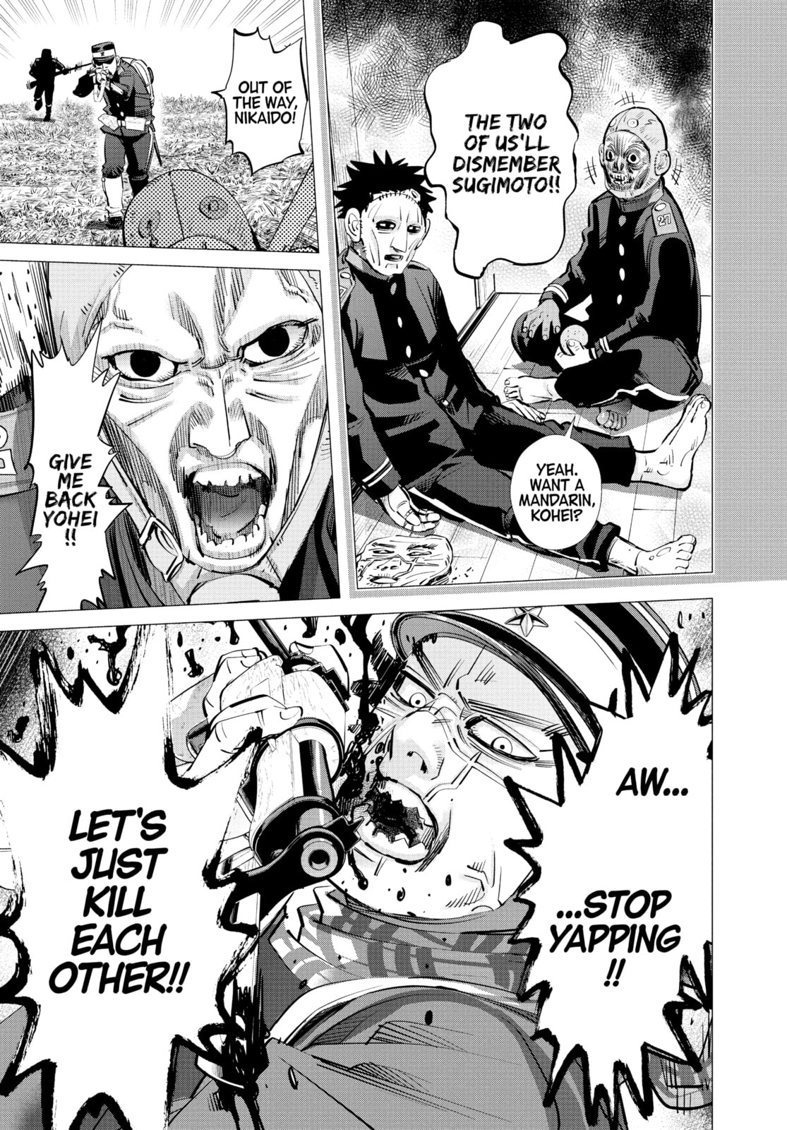 Golden Kamuy chapter 295, page 3