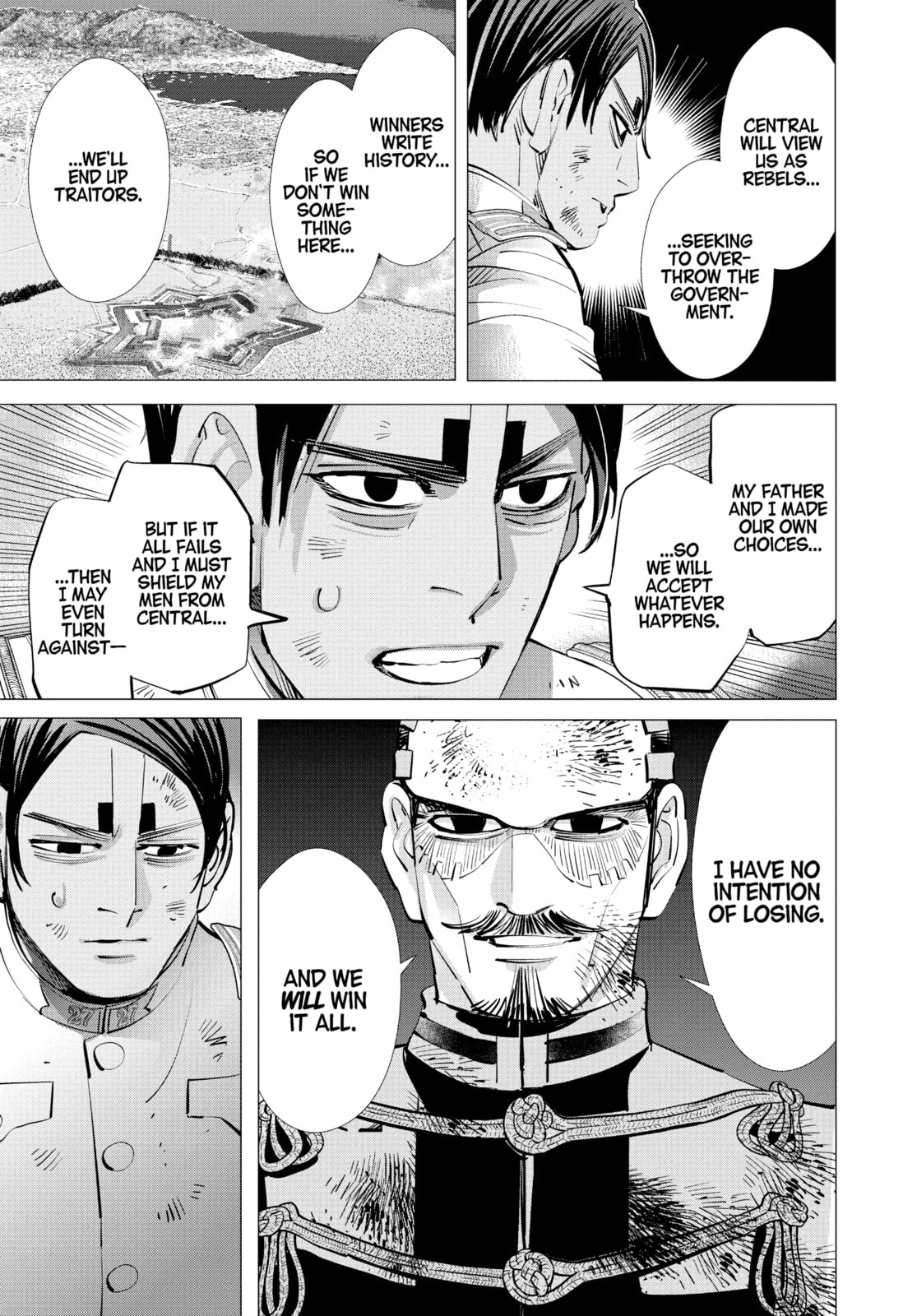 Golden Kamuy chapter 295, page 9
