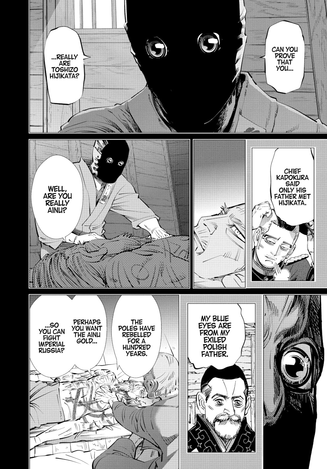 Golden Kamuy chapter 296, page 2