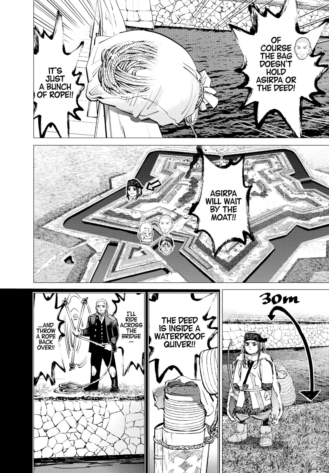 Golden Kamuy chapter 297, page 14