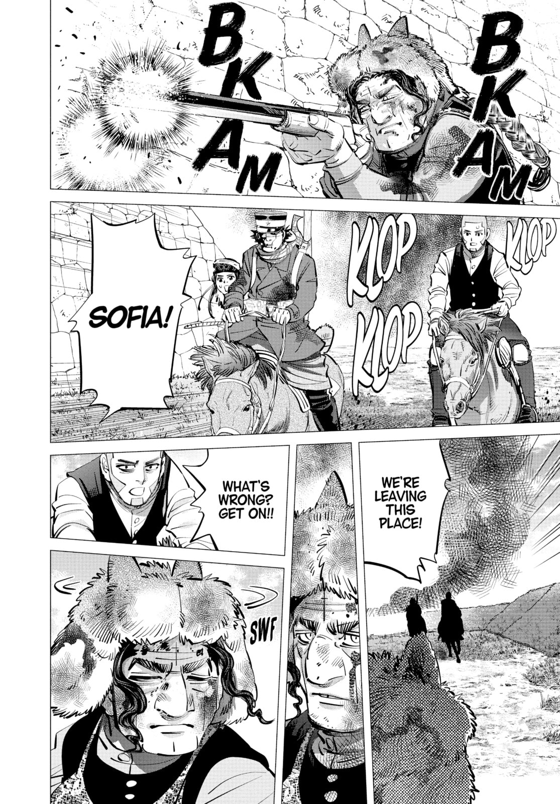 Golden Kamuy chapter 298, page 18
