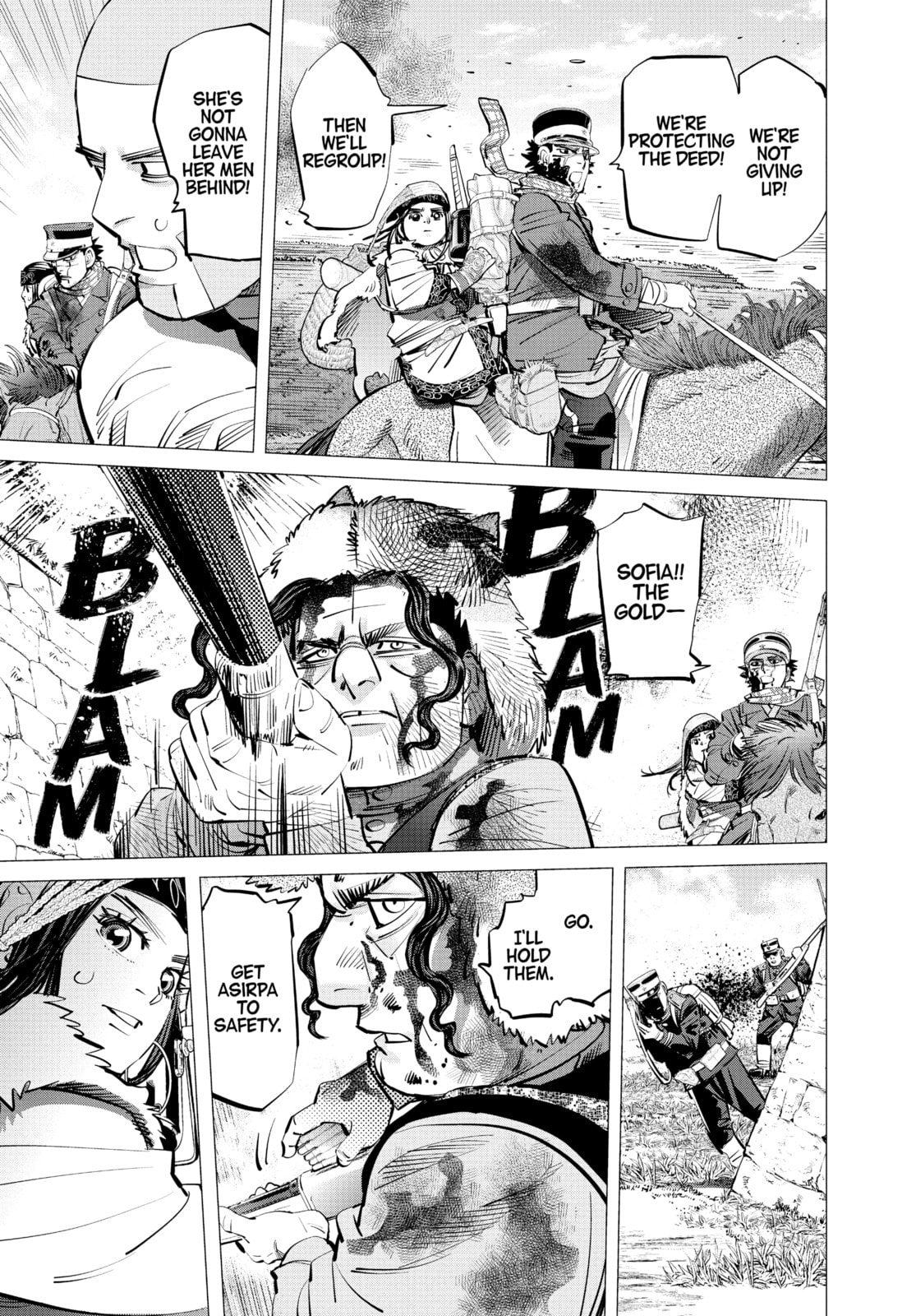 Golden Kamuy chapter 298, page 19
