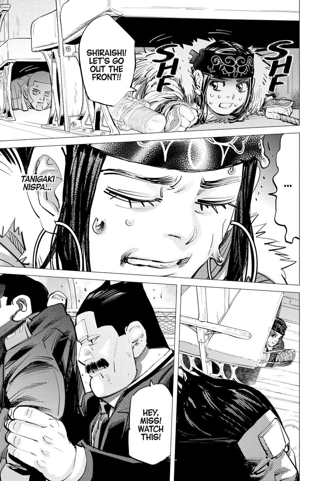 Golden Kamuy chapter 301, page 16