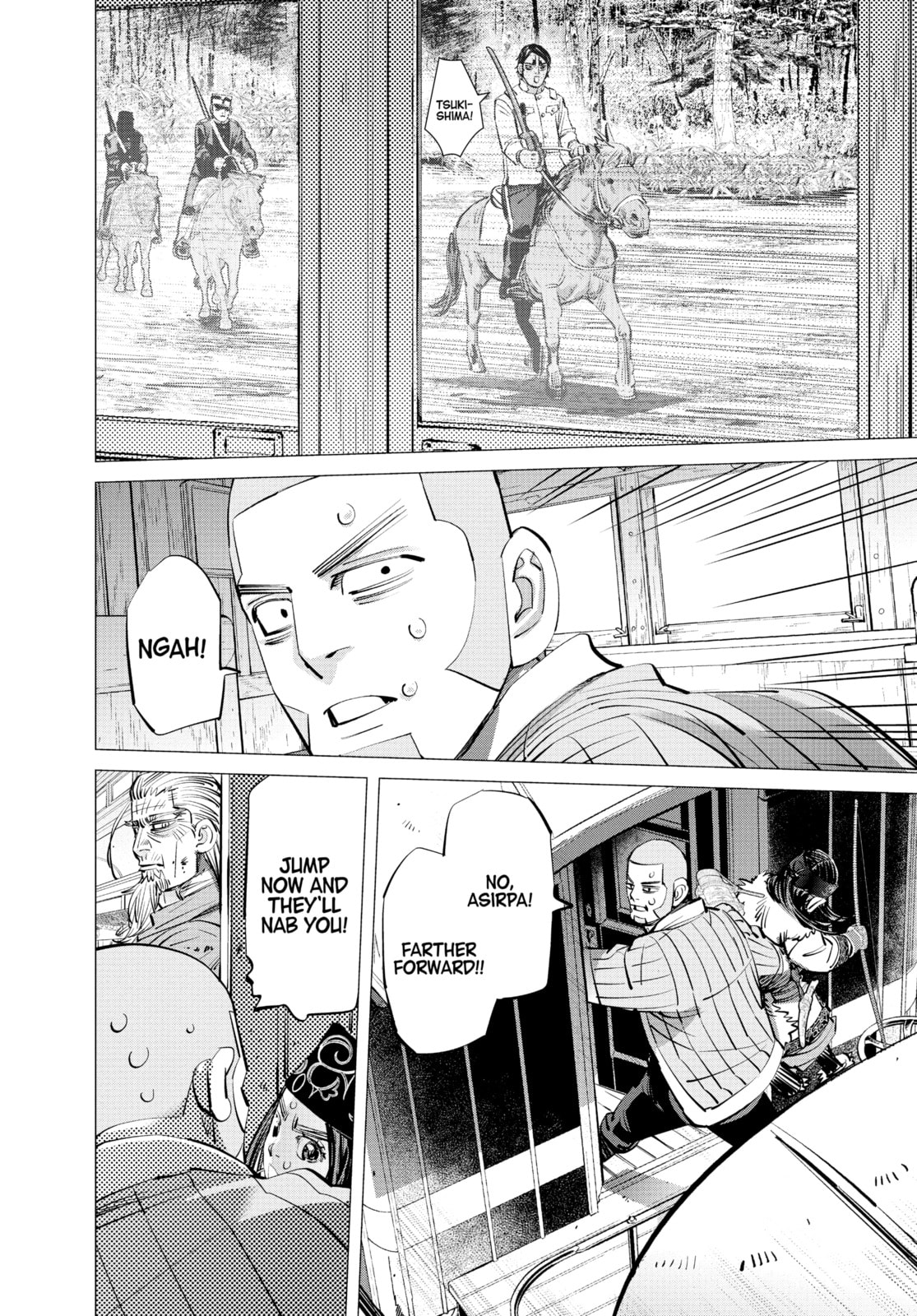 Golden Kamuy chapter 302, page 8