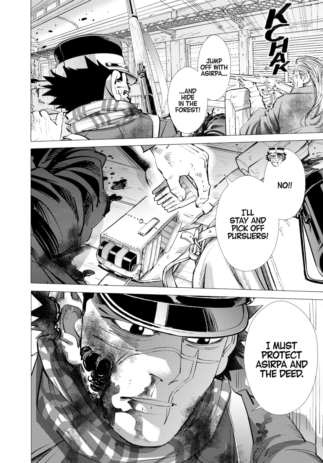Golden Kamuy chapter 302, page 10