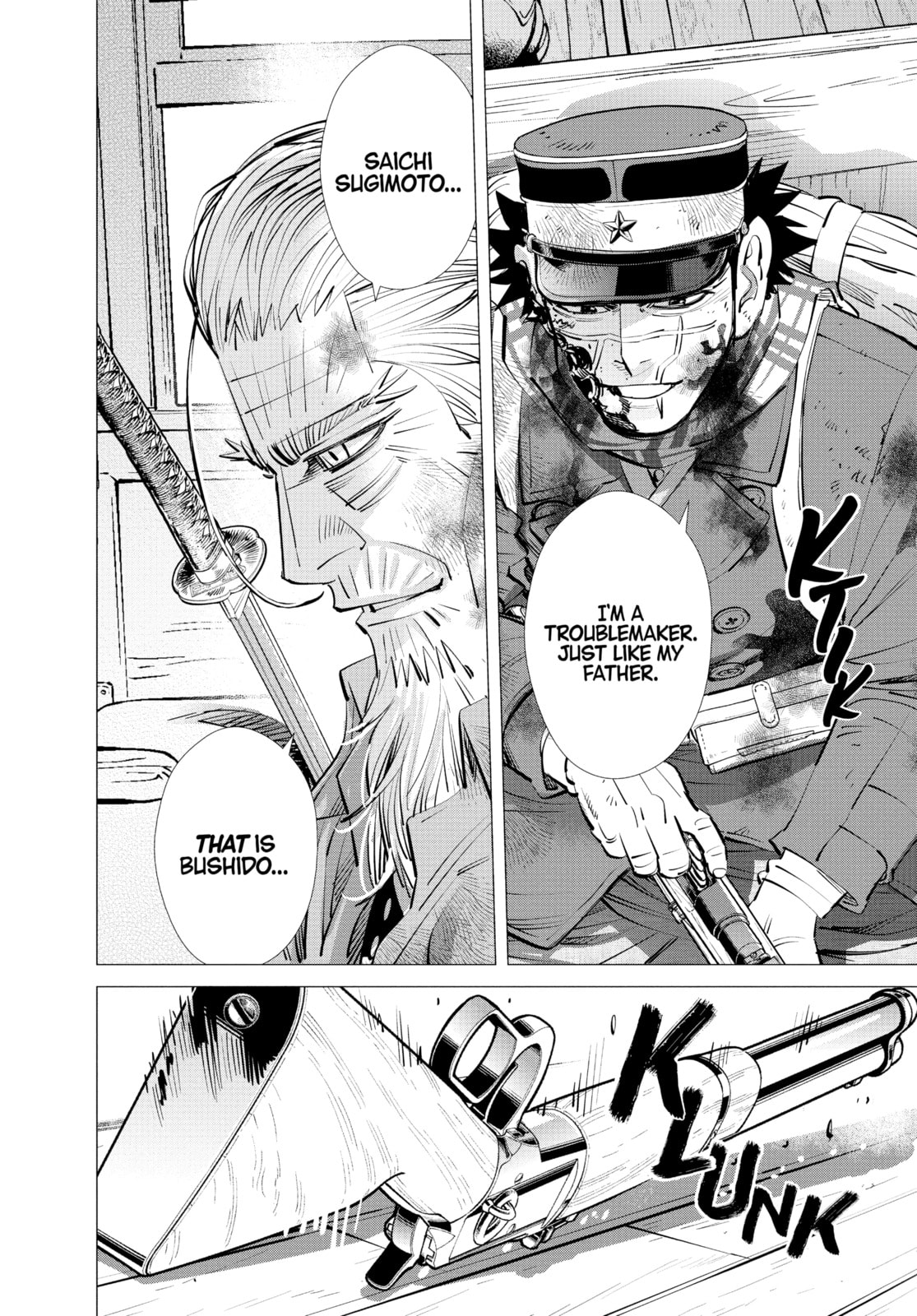 Golden Kamuy chapter 302, page 12