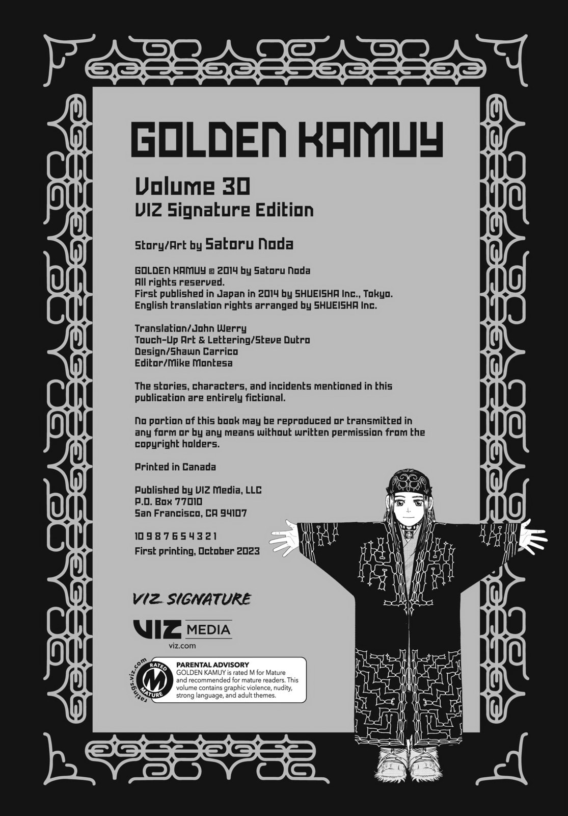 Golden Kamuy chapter 302, page 25