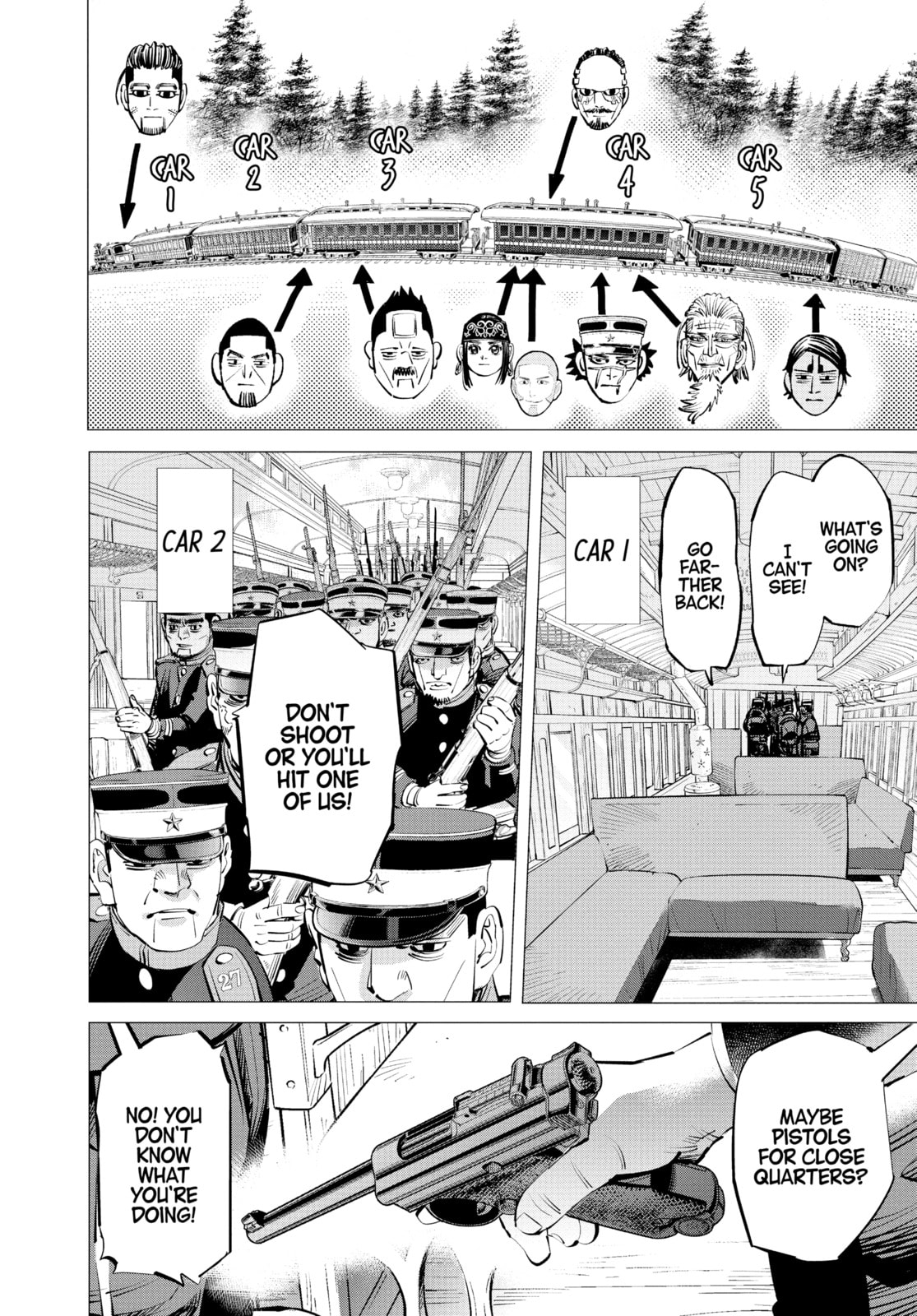 Golden Kamuy chapter 303, page 4