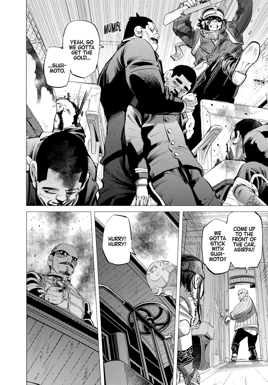 Golden Kamuy chapter 303, page 16