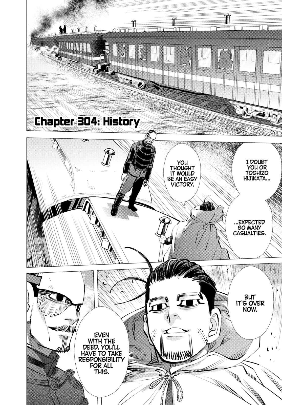 Golden Kamuy chapter 304, page 2