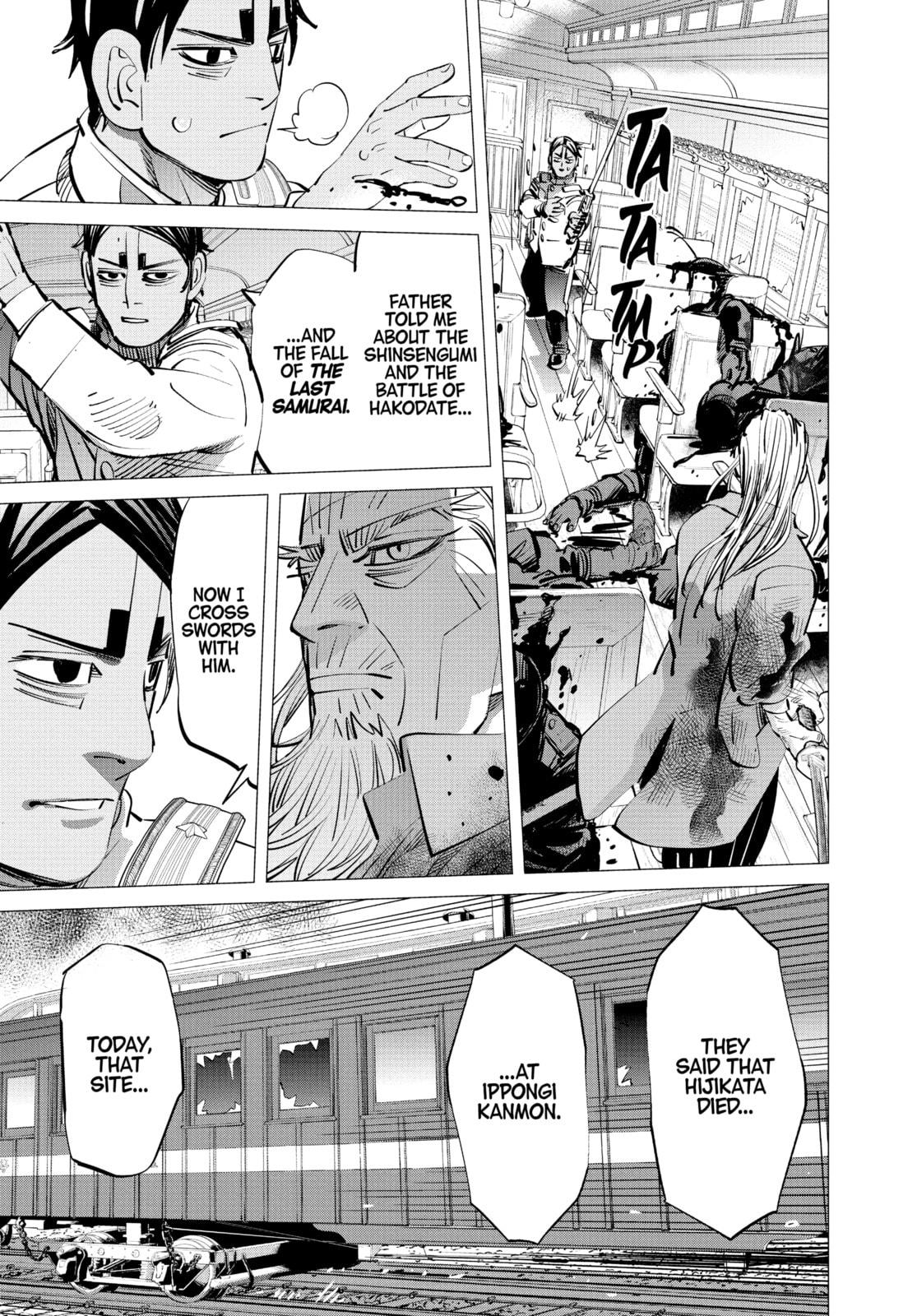 Golden Kamuy chapter 304, page 17