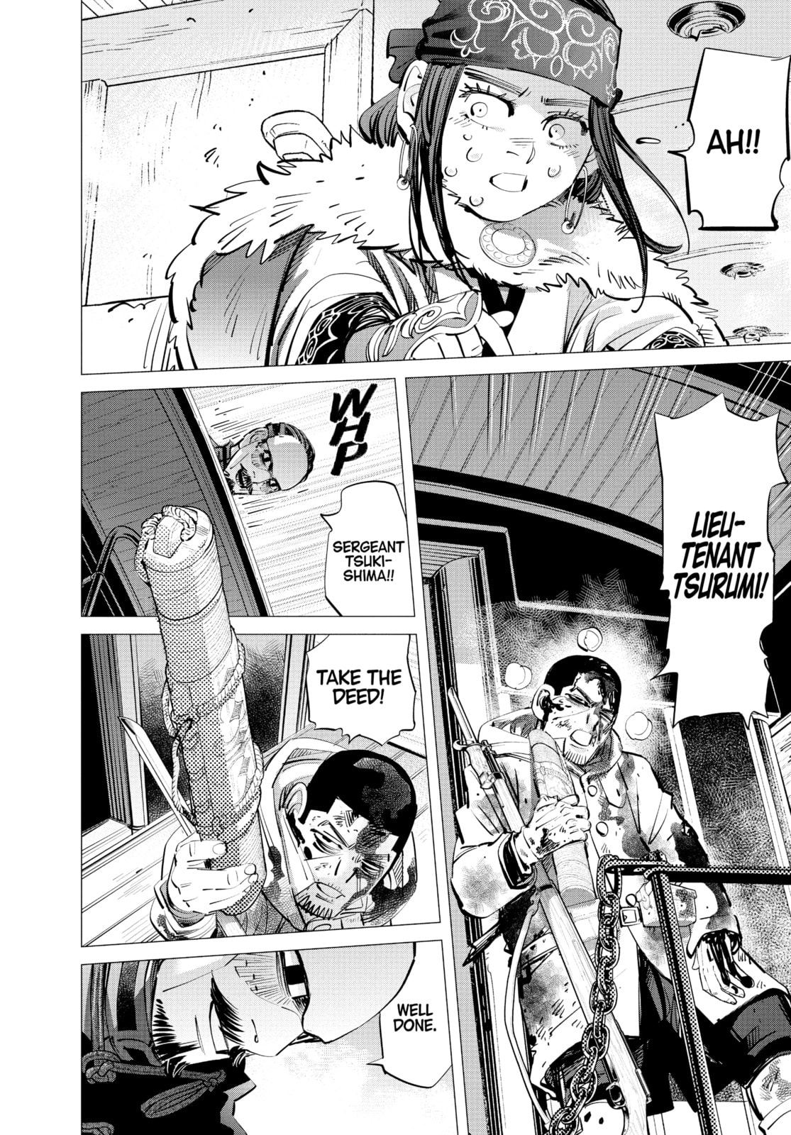 Golden Kamuy chapter 307, page 8