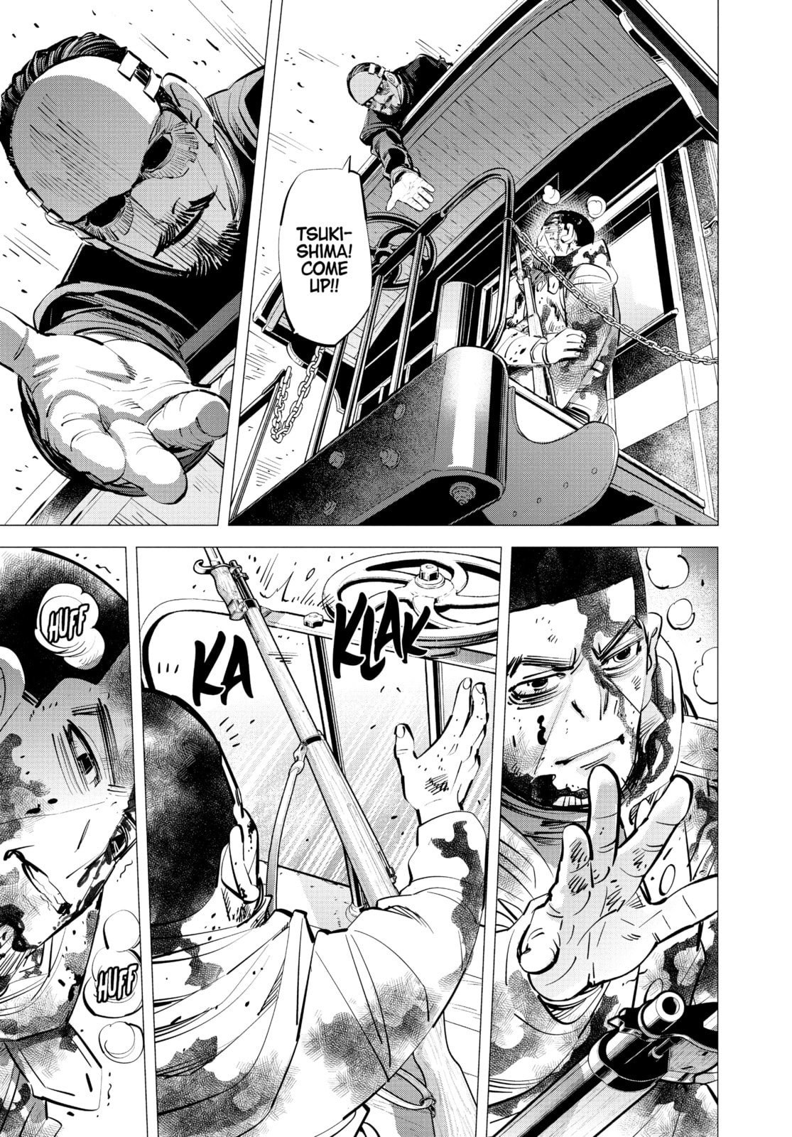 Golden Kamuy chapter 307, page 9