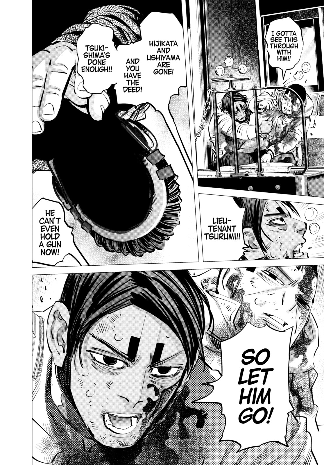 Golden Kamuy chapter 307, page 12