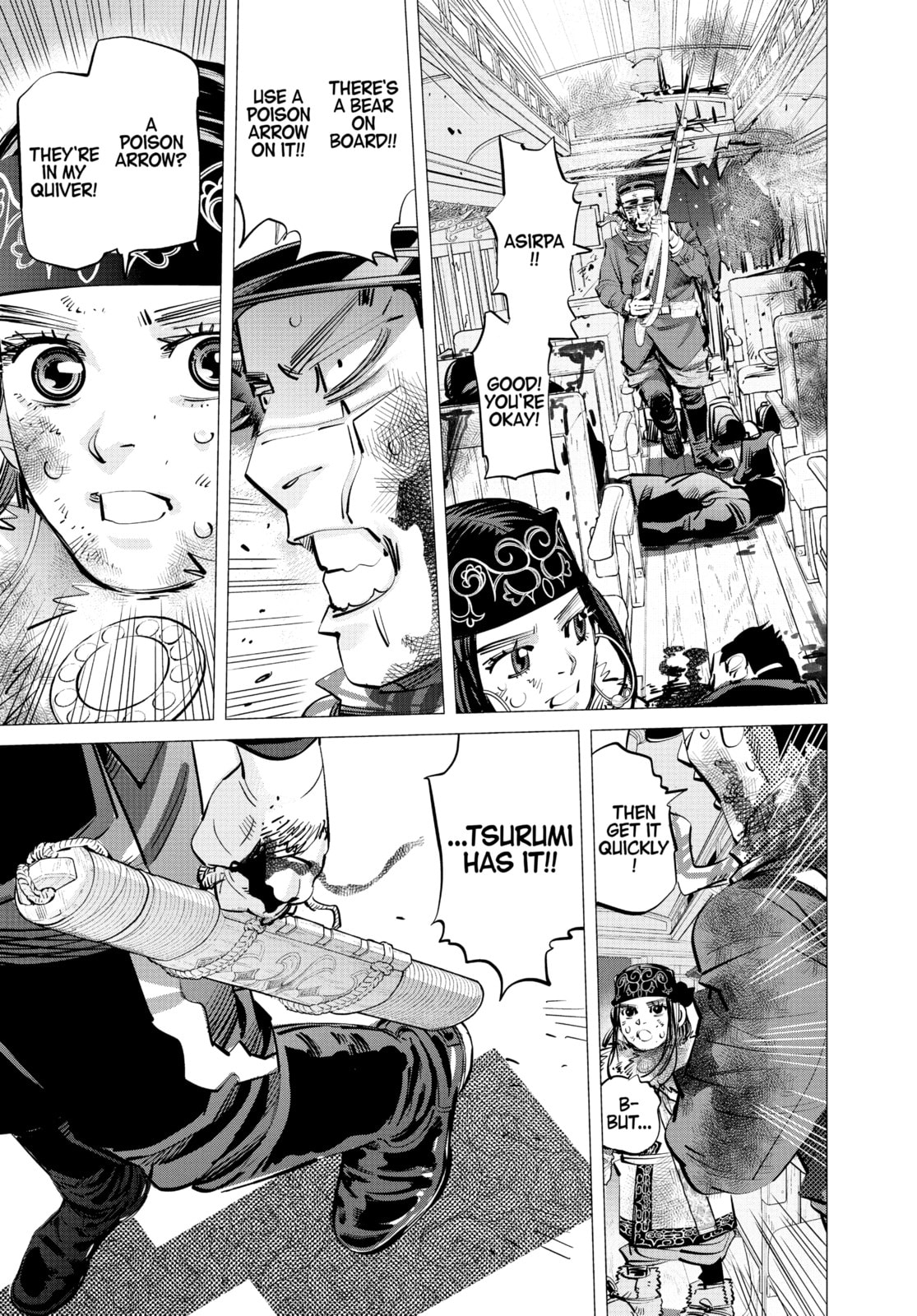 Golden Kamuy chapter 307, page 13